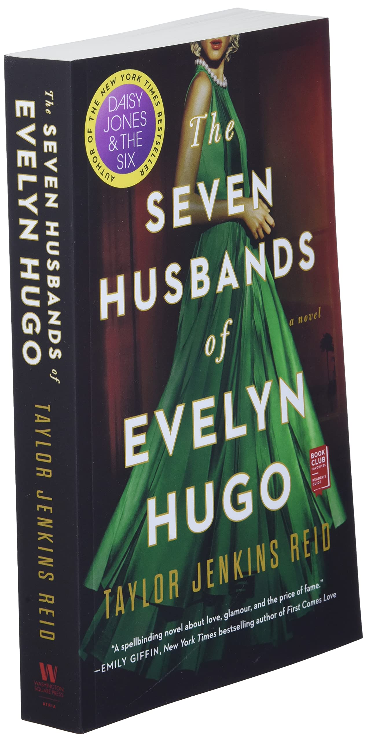 The Seven Husbands of Evelyn Hugo Novel by Taylor Jenkins Reid Book A Book
