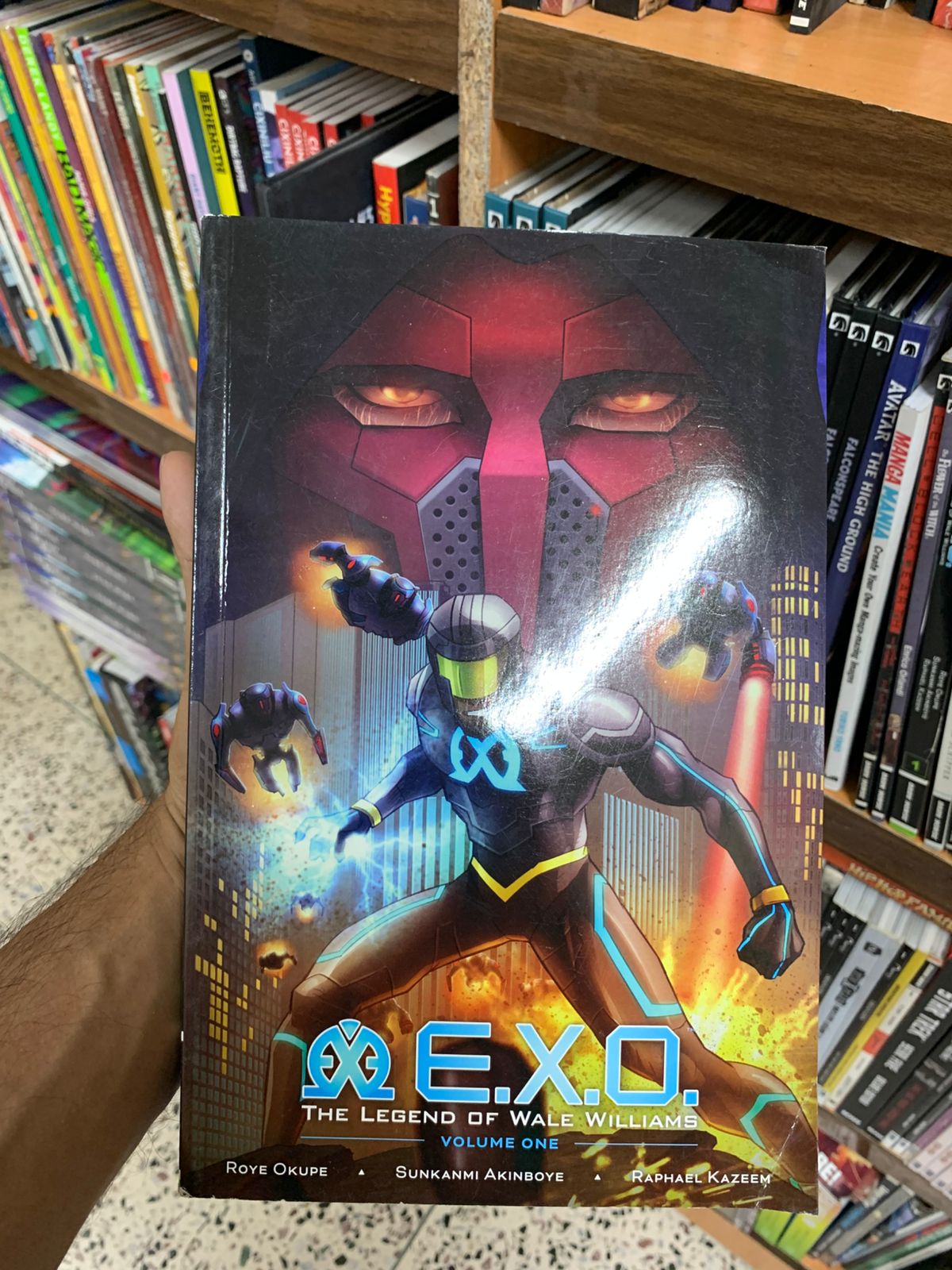 E.X.O. - The Legend of Wale Williams Part One: A Superhero Graphic Novel (Original Edition) Booklify