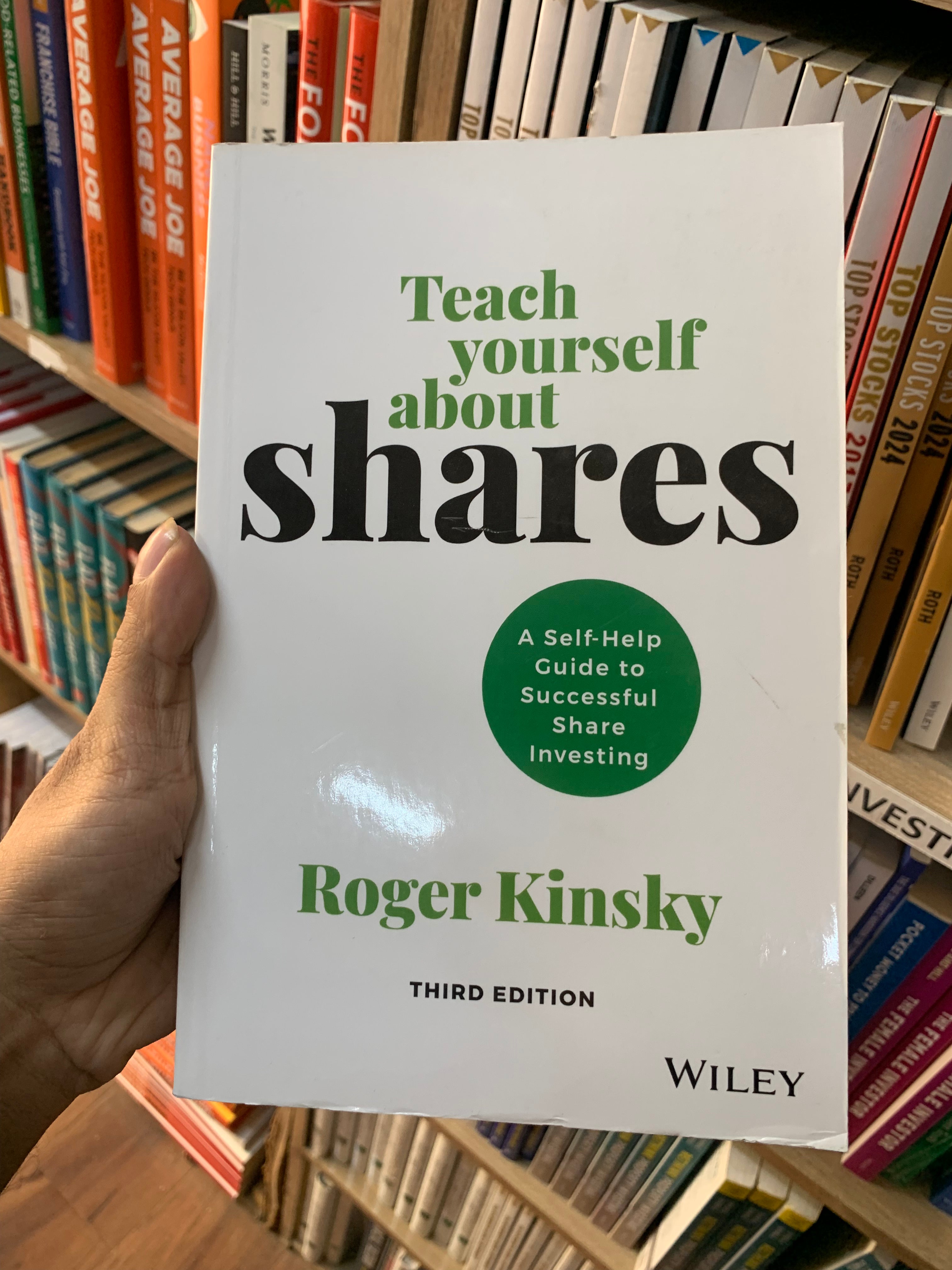 Teach Yourself About Shares by Roger Kinsky