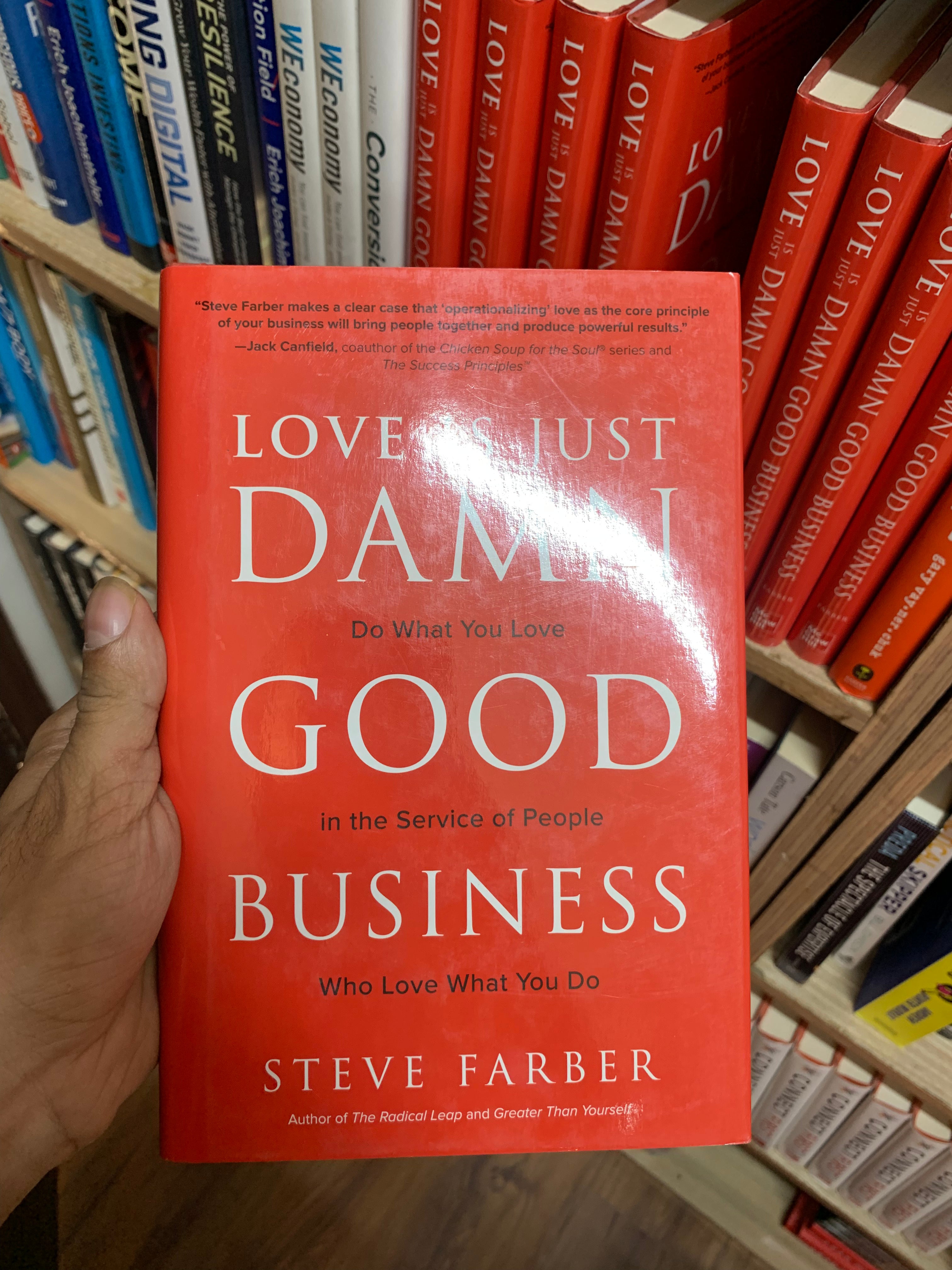 Love Is Just Damn Good Business by Steve Farber
