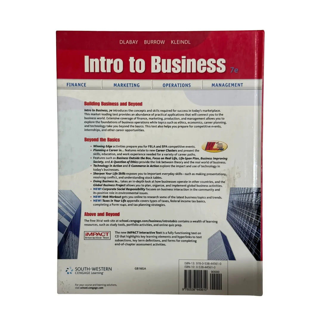 Intro to Business: 7th (Seventh) Edition