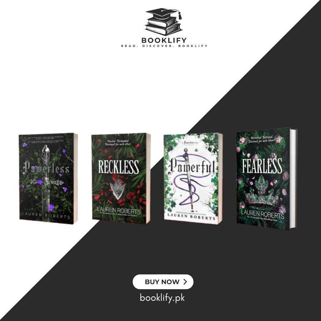 Powerless, Reckless, Fearless and Powerful (Set of 4 Books) by Lauren Roberts Book A Book