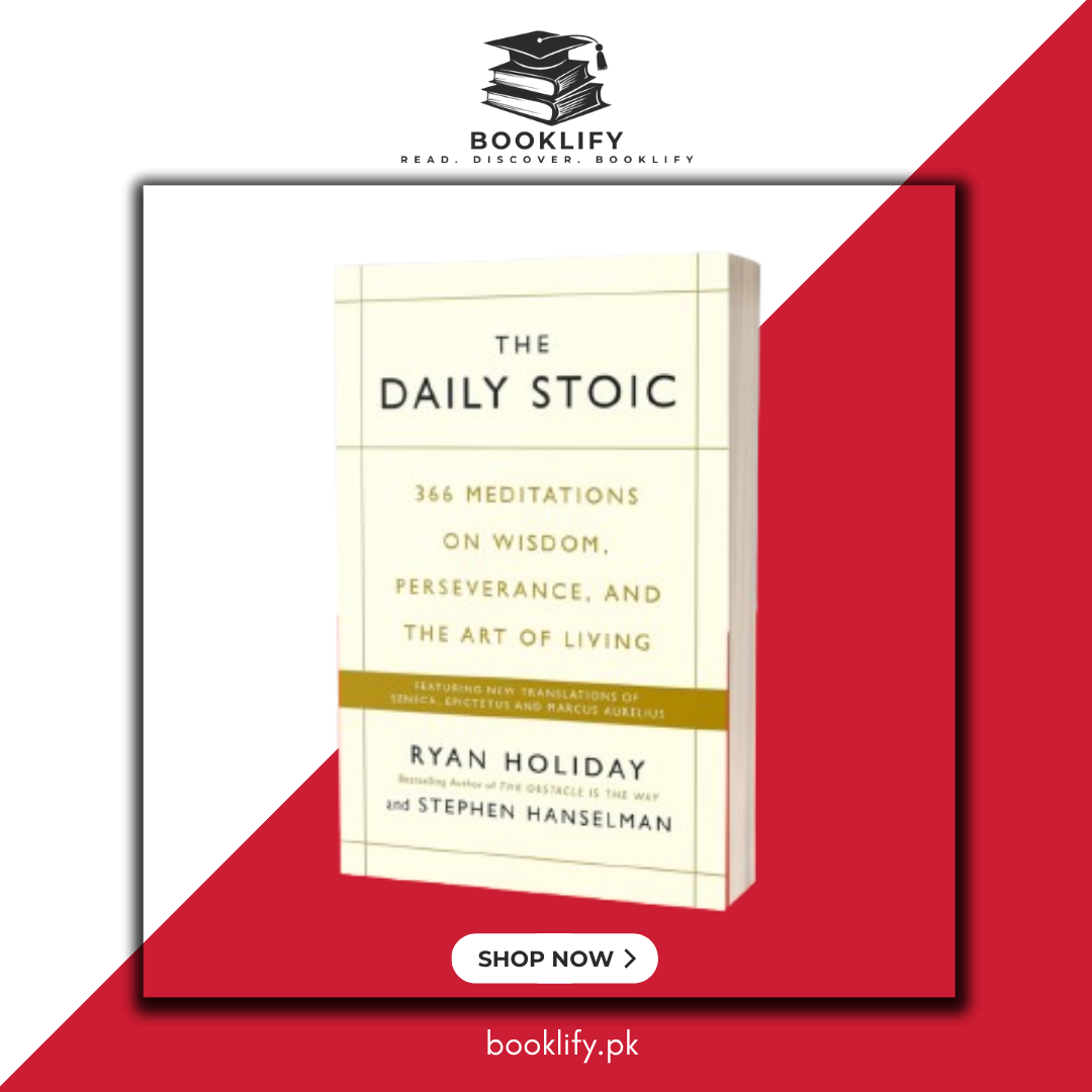 The Daily Stoic by Ryan Holiday (Premium Quality) Book A Book