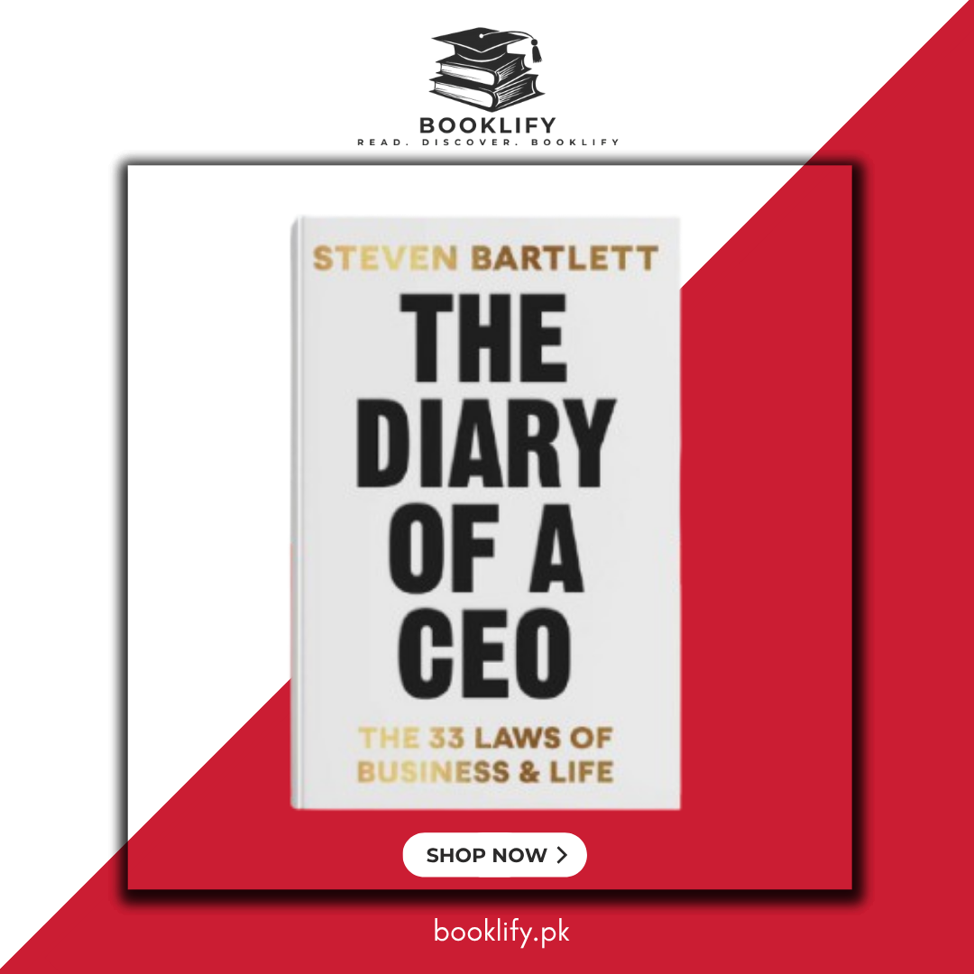 The Diary of a CEO: The 33 Laws of Business and Life by Steven Bartlett (Premium Quality) Book A Book