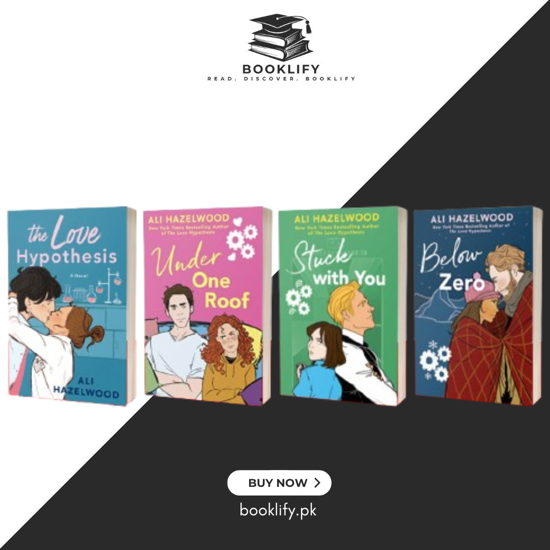 The Love Hypothesis, Under One Roof, Stuck With You, Below Zero (Set of 4 Books) by Ali Hazelwood BOOK A BOOK