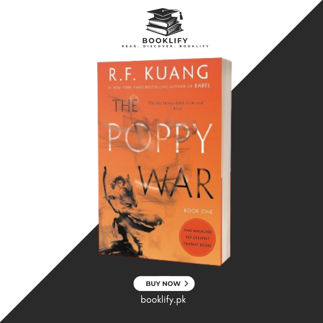 The Poppy War Series by R.F Kuang (The Poppy War, The Dragon Republic, The Burning God)(Set of 3 Books) (Premium Quality) Book A Book