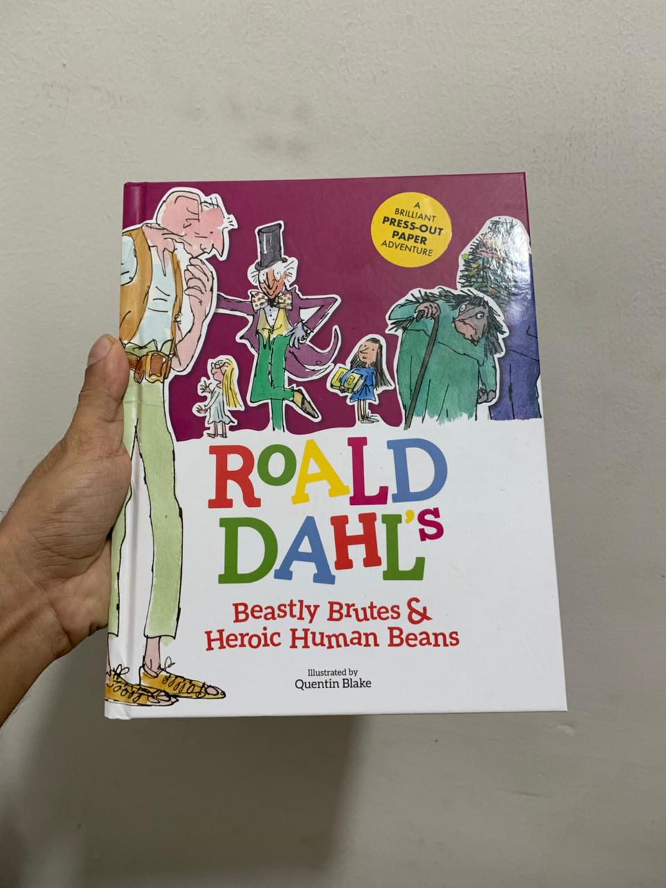 Roald Dahl's Beastly Brutes and Heroic Human Beans - A Brilliant Press-OutPaper Adventure