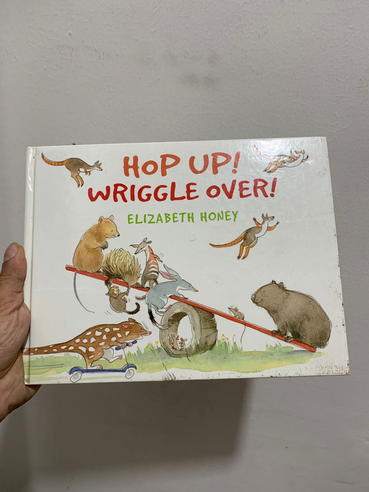 Hop Up! Wriggle Over!: A Playful Story About Family Life and Daily Routines for Kids (Ages 4-7)