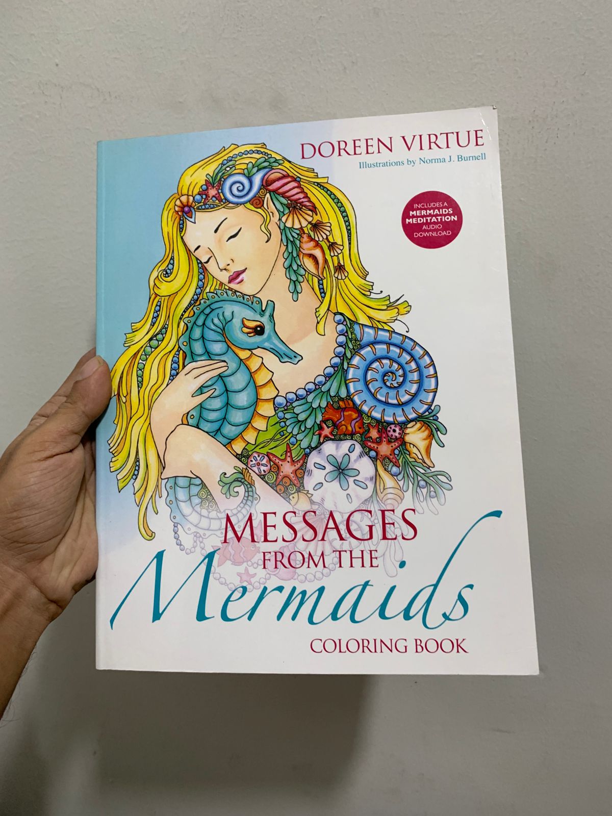 Messages From The Mermaids Colouring Book