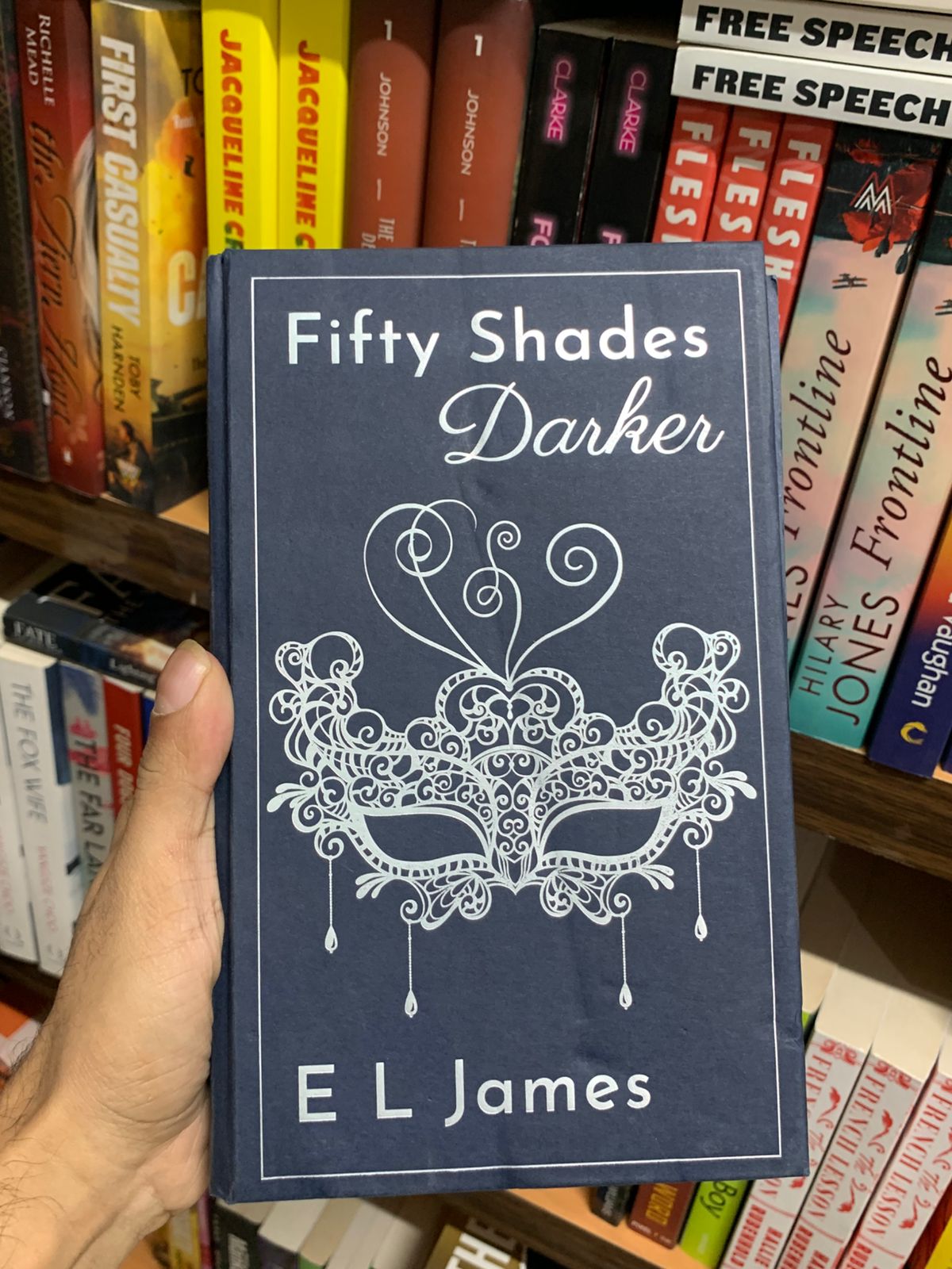 Fifty Shades of Darker - by E. L. James Hardcover (Original Imported Edition)