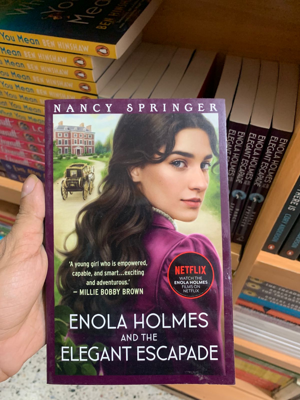 Enola Holmes and the Elegant Escapade