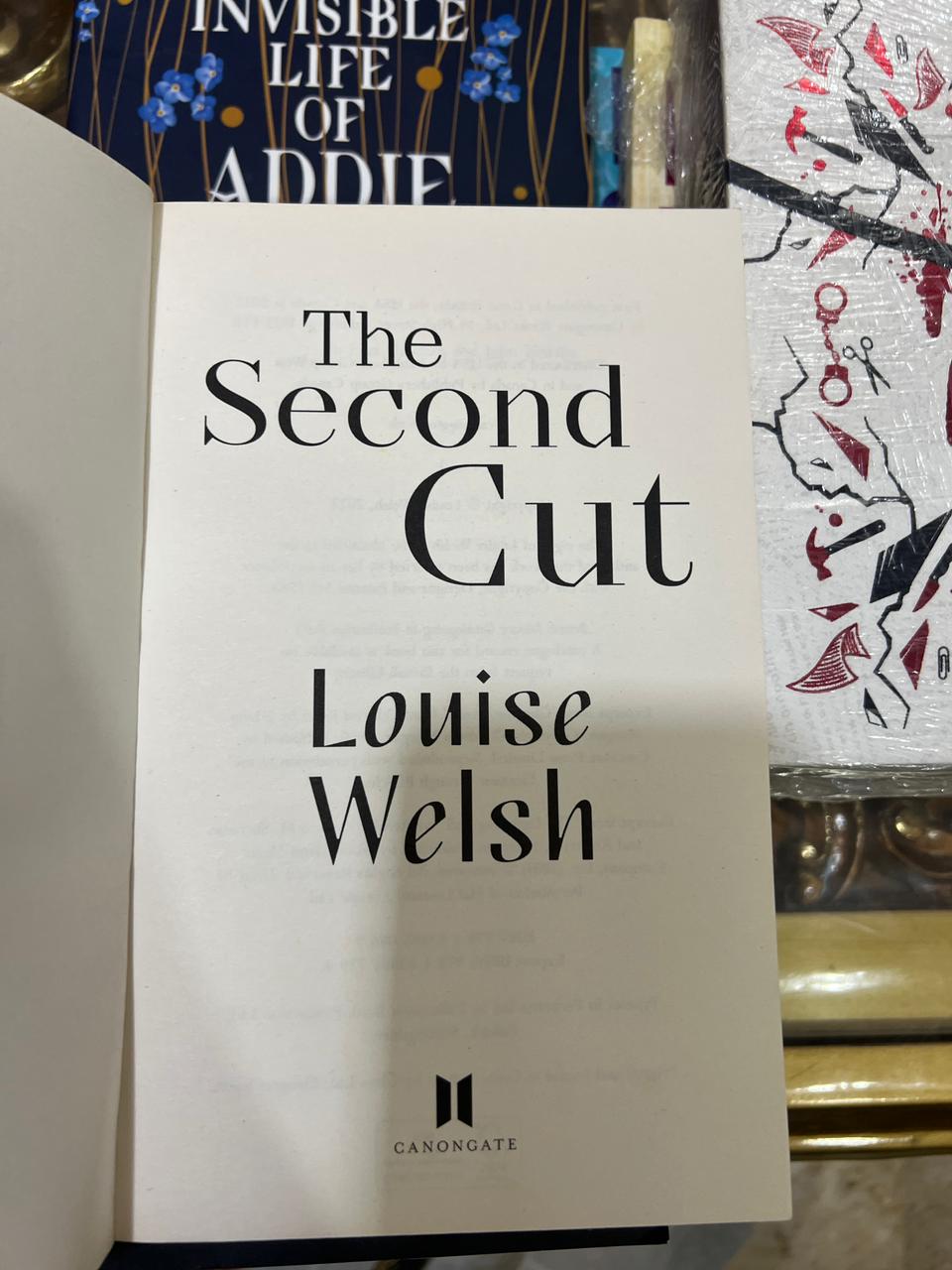 The Second Cut Louise Welsh-Original Edition