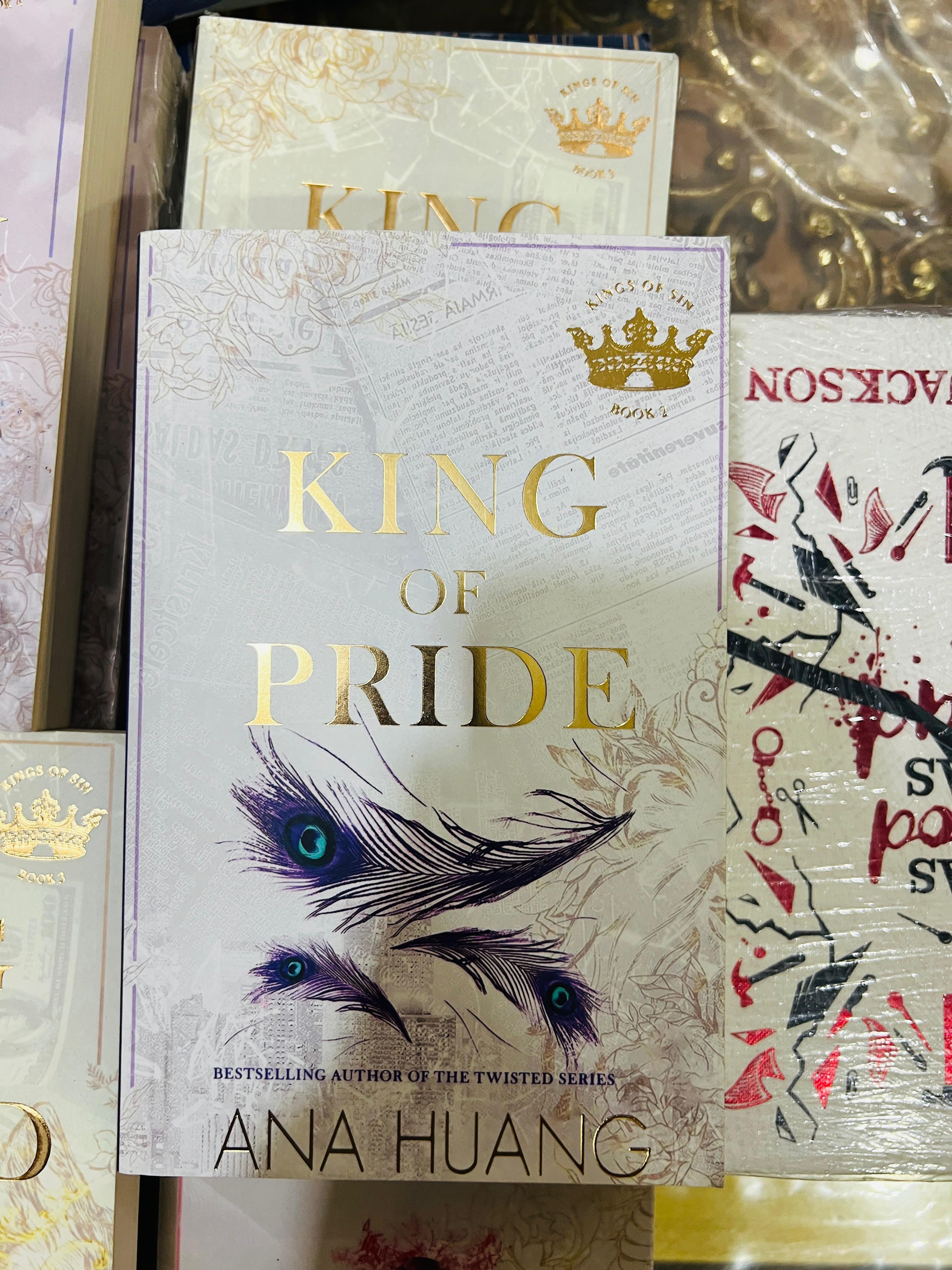 King of Wrath, King of Pride and King of Greed, King of Sloth, King of Envy (Kings of Sin Series) (Set of 5 Books) by Ana Huang-Original Edition