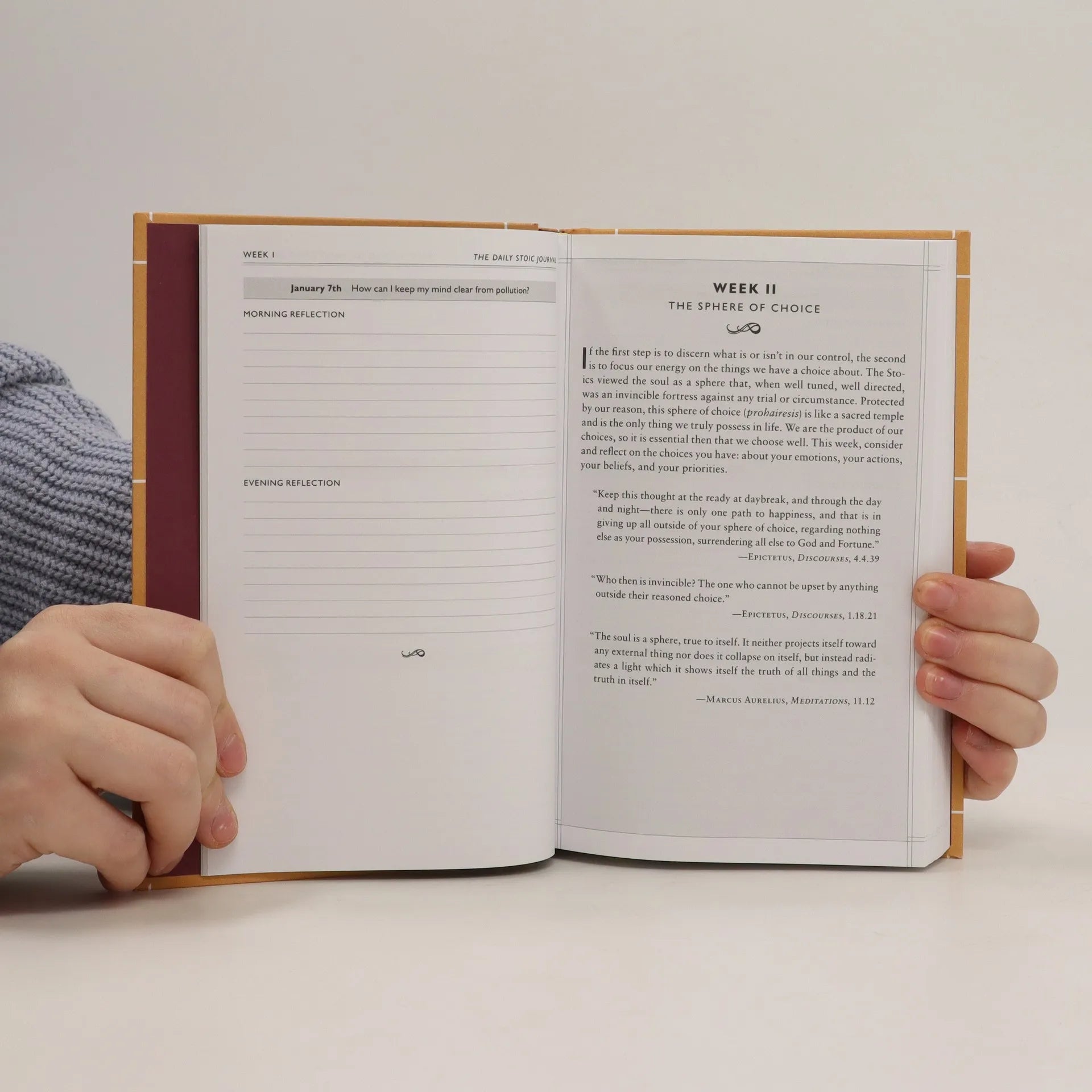 The Daily Stoic Journal: 366 Days of Writing and Reflection on the Art of Living (Hardcover) (Original Journal) Book A Book Pakistan