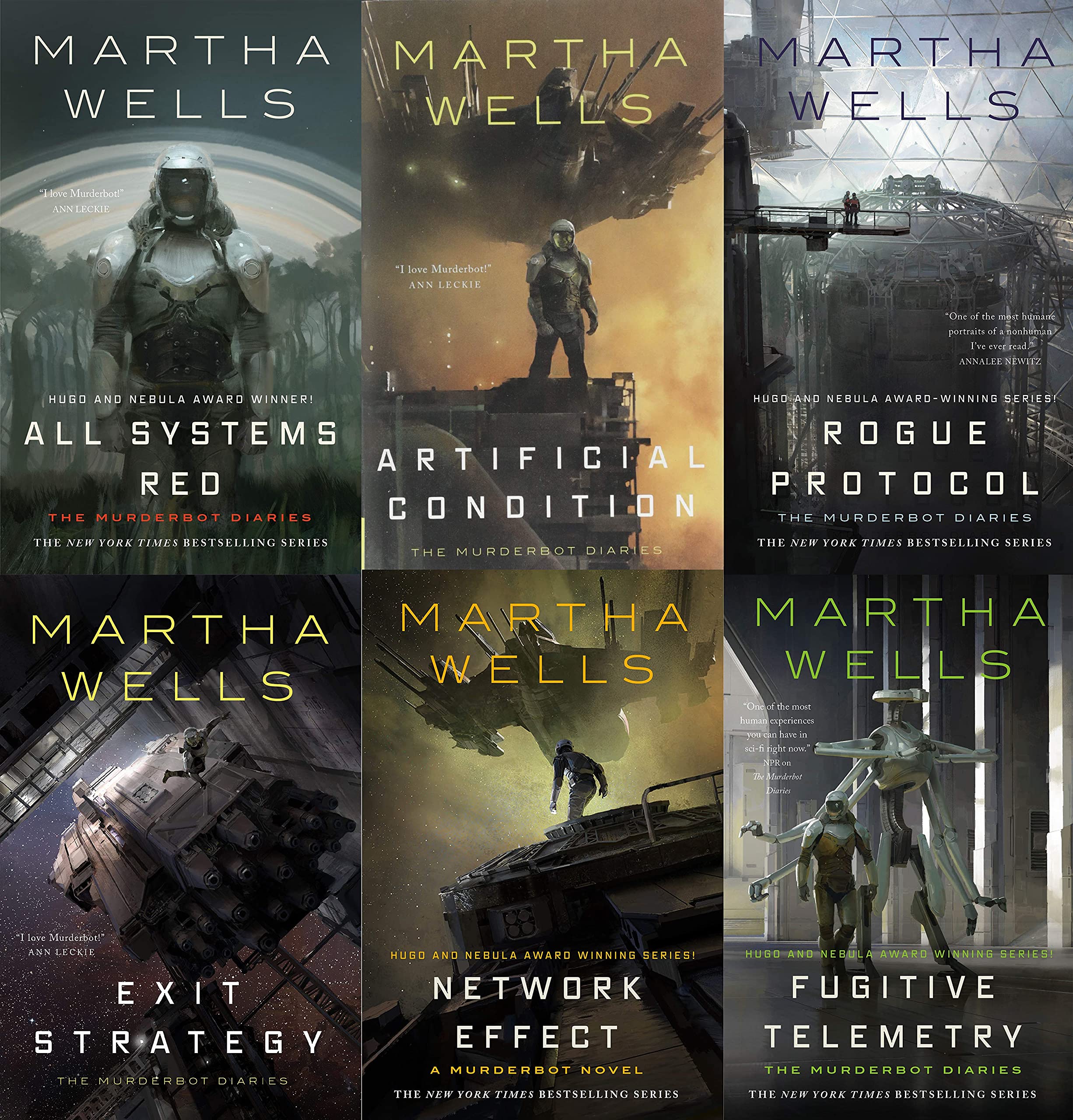 The Murderbot Diaries Series (Premium Quality) Booklify