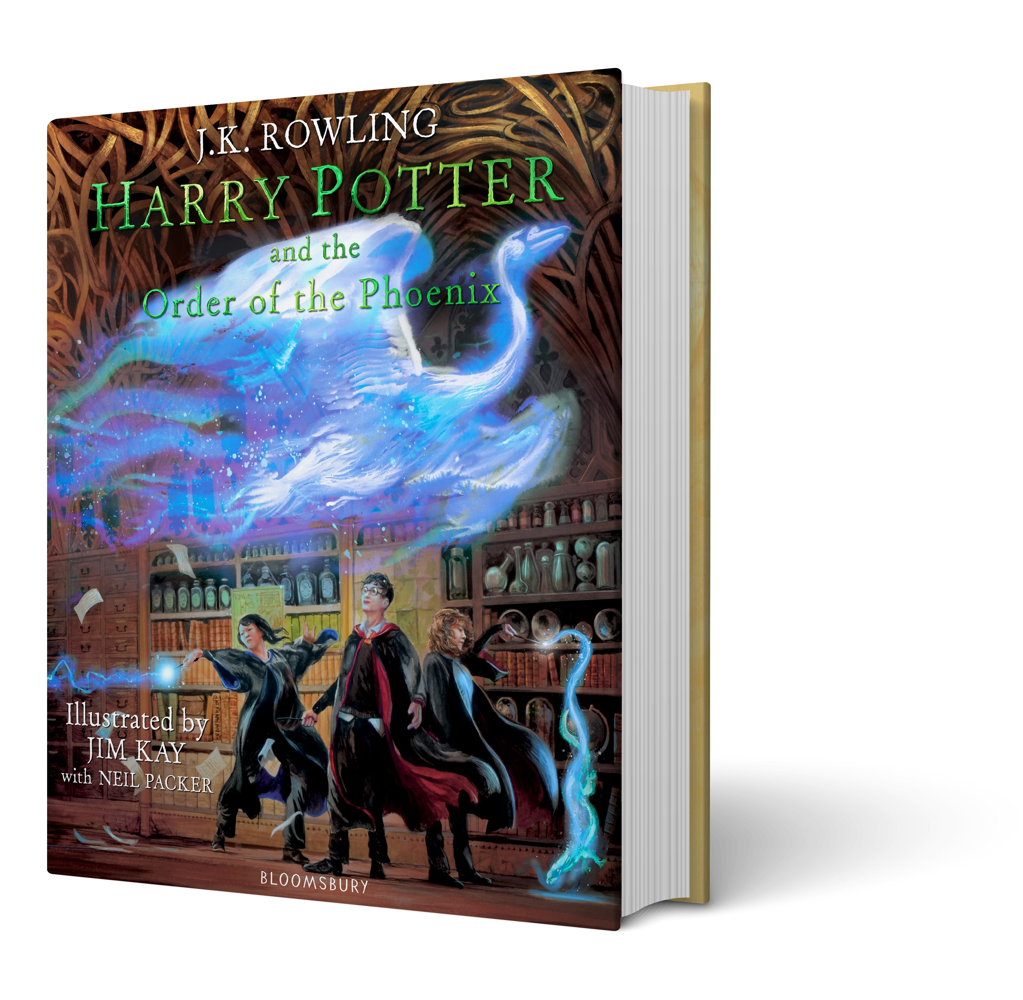 Harry Potter and the Order Of the Phoenix - Illustrated Edition Booklify