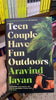 Teen Couple Have Fun Outdoors Booklify