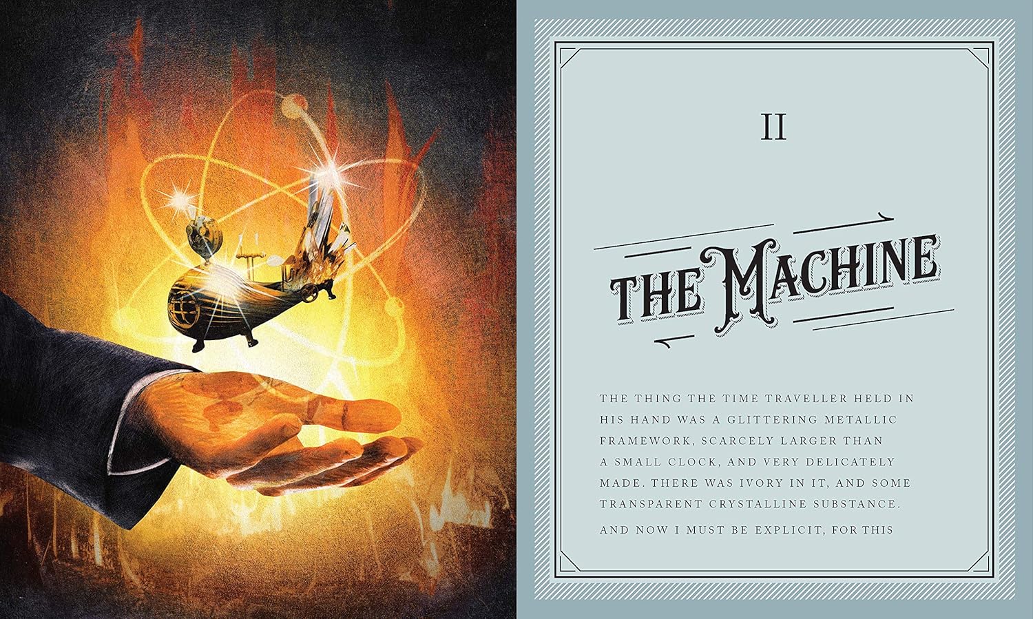 The Time Machine Book by H. G. Wells (Graphical Illustrated Novel )(Original Hardcover) (Imported Edition) Book A Book