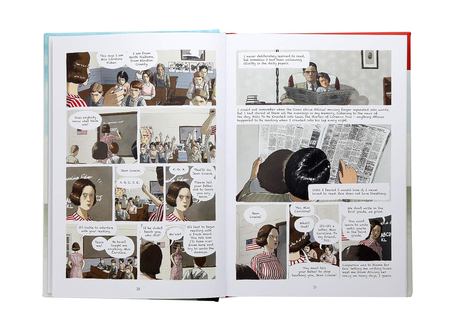 To Kill a Mockingbird: A Graphic Novel by Harper Lee (Original Hardcover) (Imported Edition) Book A Book