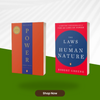 48 Laws of Power, The Laws of Human Nature (2 Books Set) by Robert Greene Book A Book