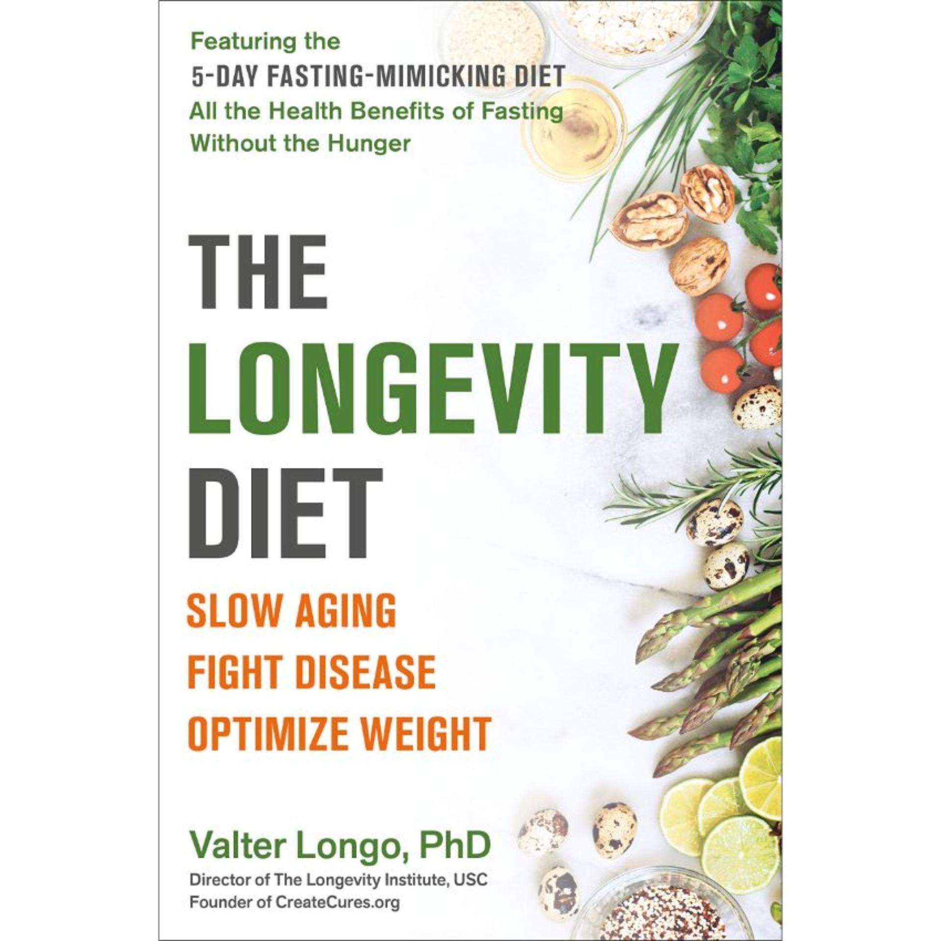 The Longevity Diet Book by Valter Longo (Original) Book A Book