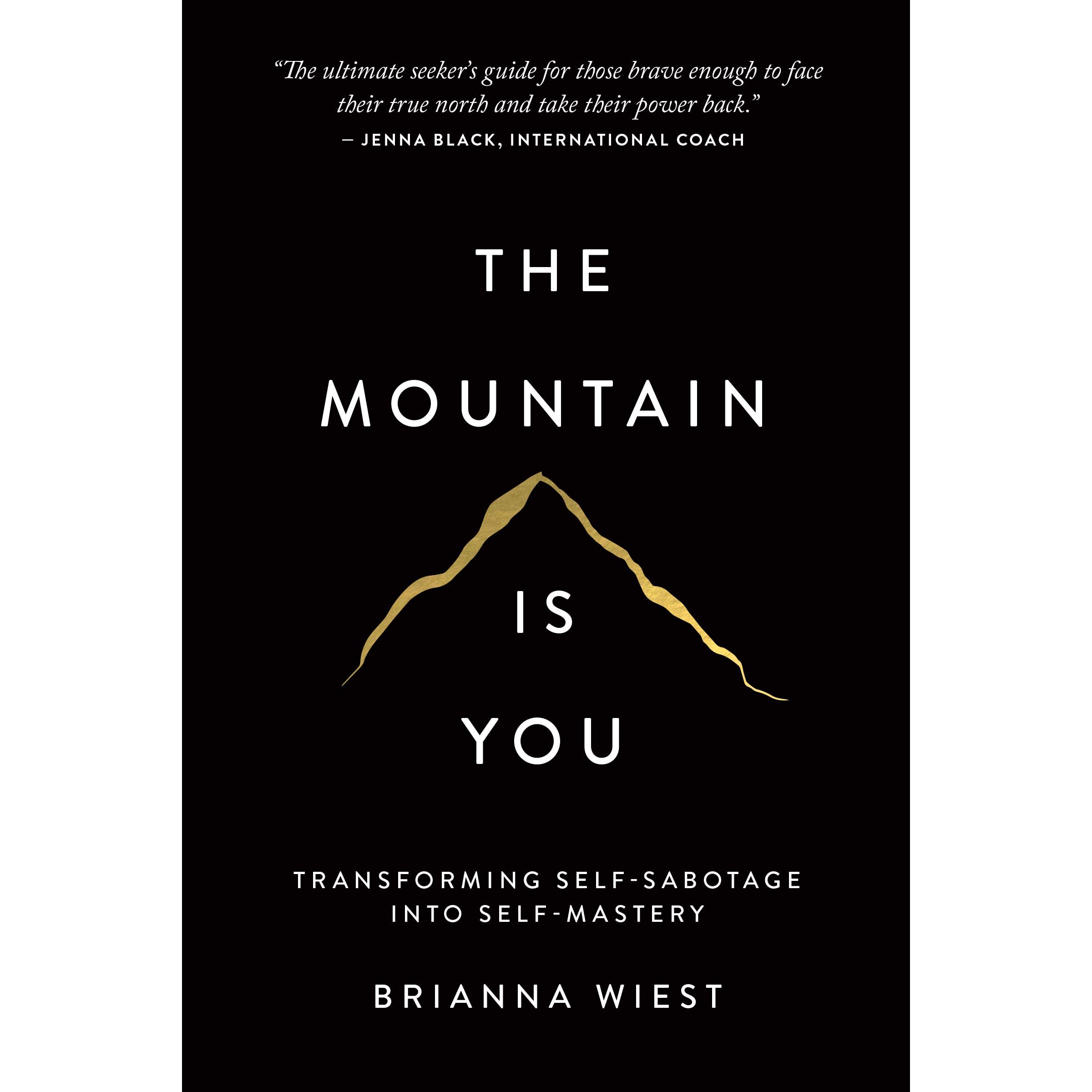 The Mountain is You Transforming Self-Sabotage Into Self-Mastery by Brianna Wiest BOOK A BOOK