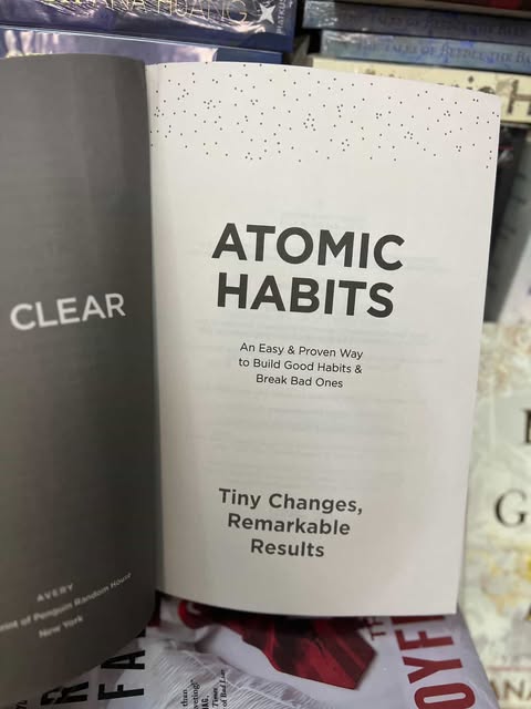Atomic Habits: An Easy & Proven Way to Build Good Habits & Break Bad Ones (Original Eddition) Book A Book