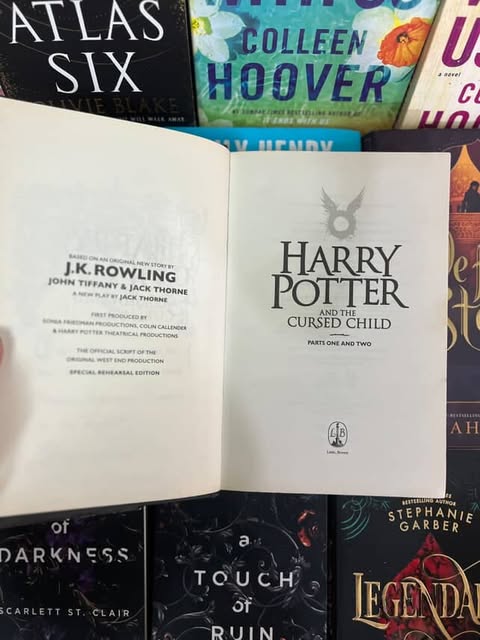 Harry Potter and the Cursed Child - Parts One and Two: The Official Playscript of the Original West End Production (Original edition) Booklify