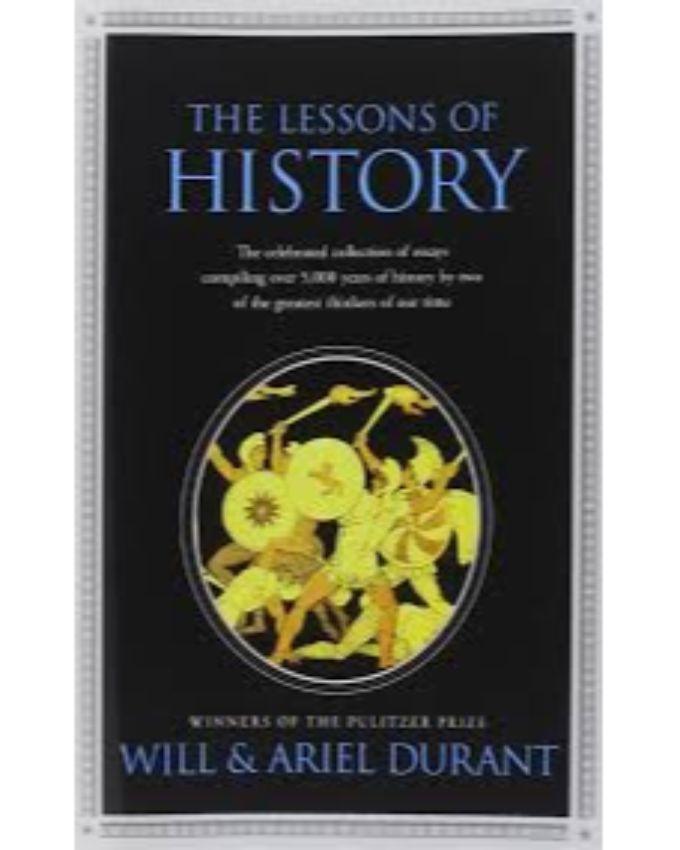The Lessons of History by Will Durant Book A Book