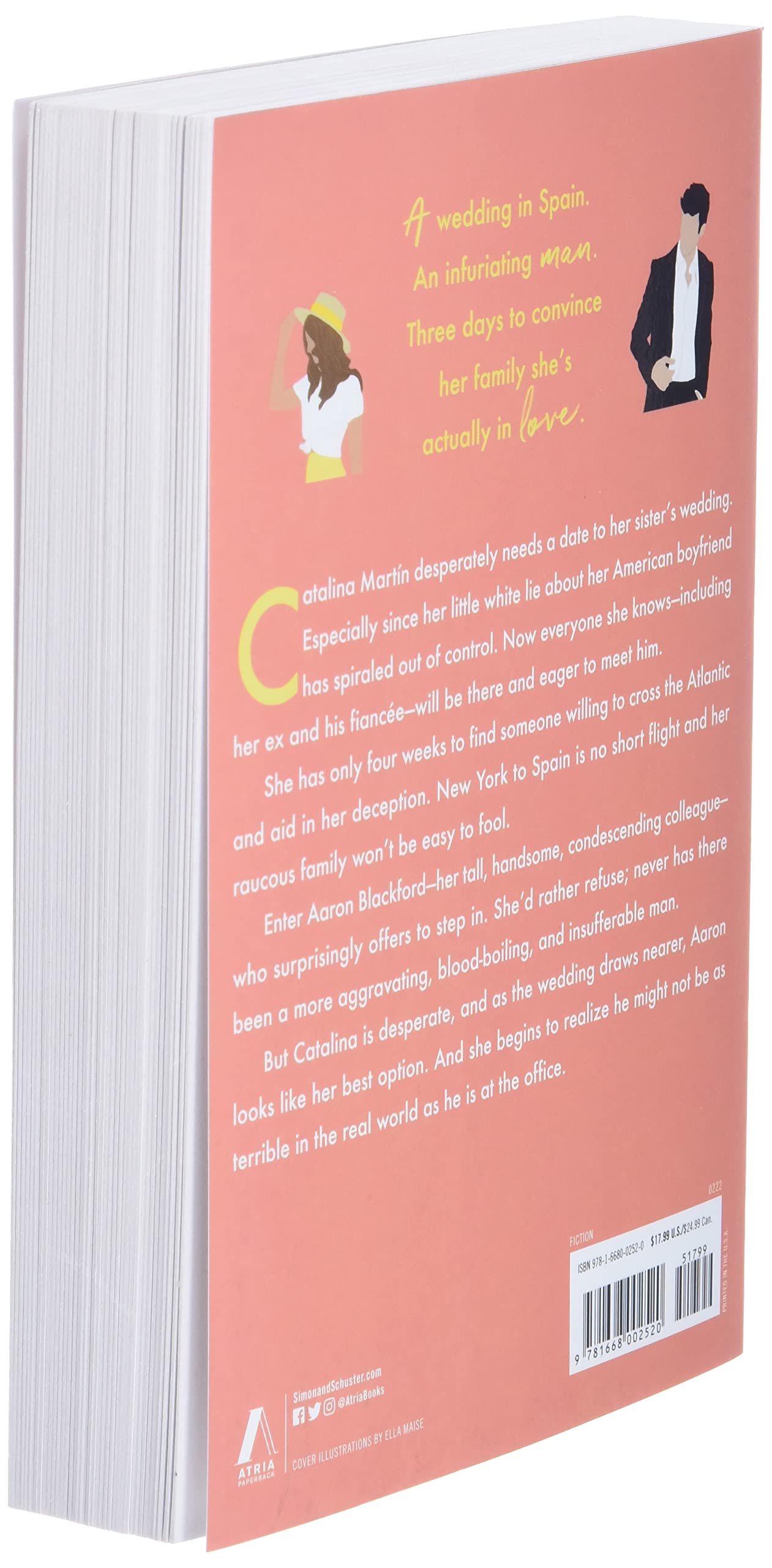 The Spanish Love Deception: A Novel Book by Elena Armas BOOK A BOOK