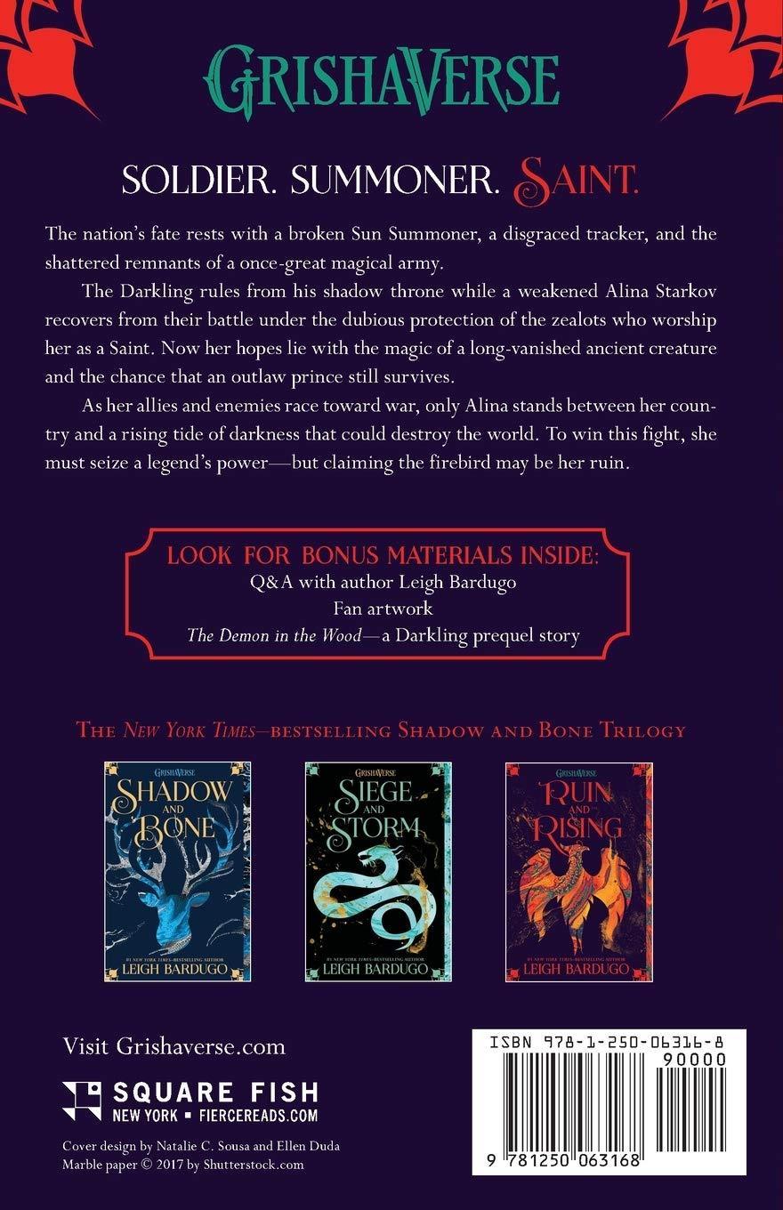 The Shadow and Bone Trilogy : Shadow and Bone, Siege and Storm, Ruin and Rising by Leigh Bardugo (Limited Edition) Book A Book