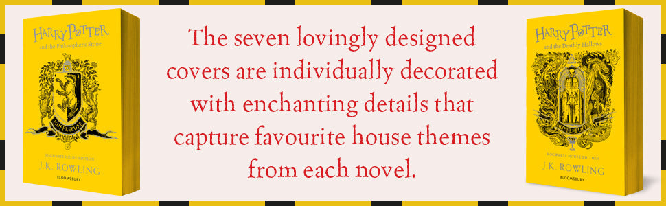 Harry Potter (Hufflepuff House Edition Boxed Set with Yellow Edges) (Exclusive Limited Edition) by J. K. Rowling Book A Book