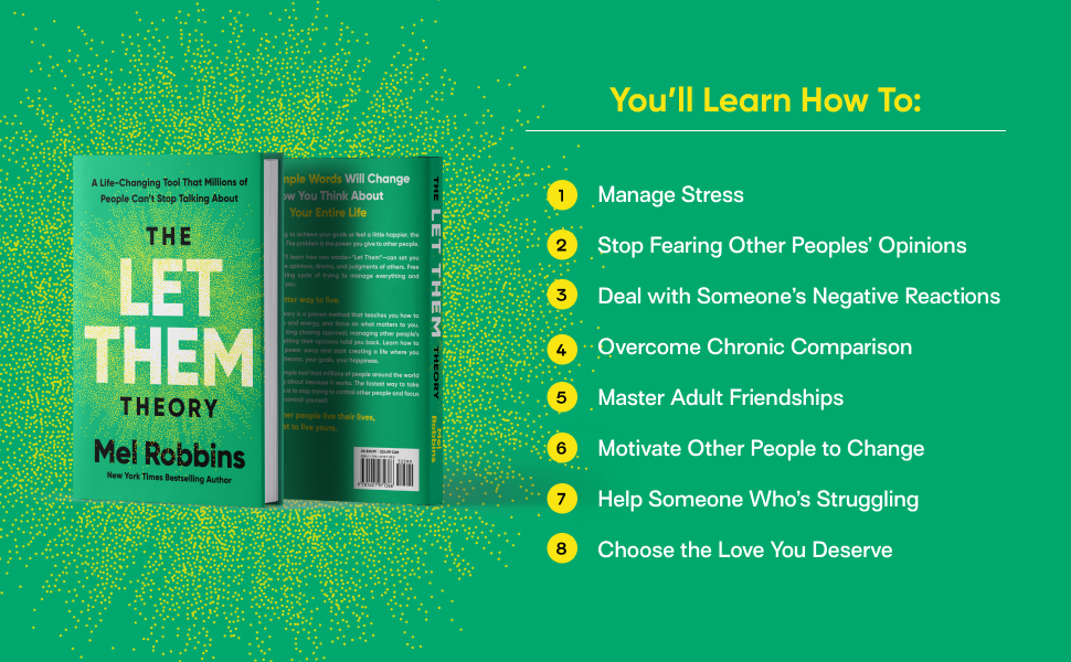 The Let Them Theory by Mel Robbins (Hardcover) (Limited Edition) Book A Book