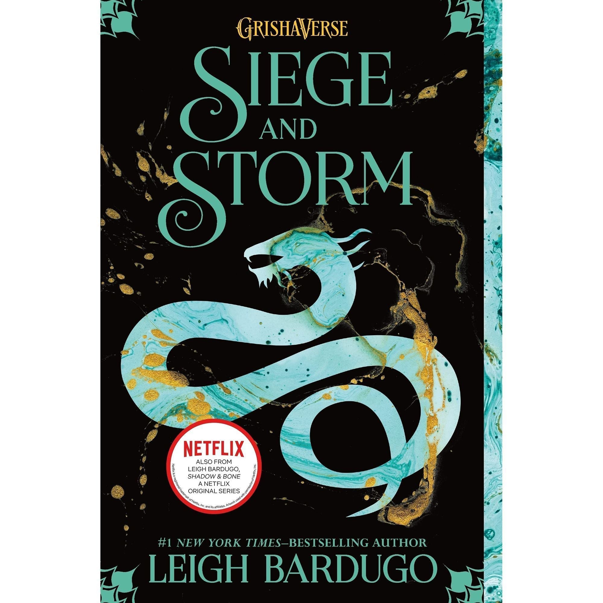 Siege and Storm by Leigh Bardugo (Original Imported Edition) Book A Book