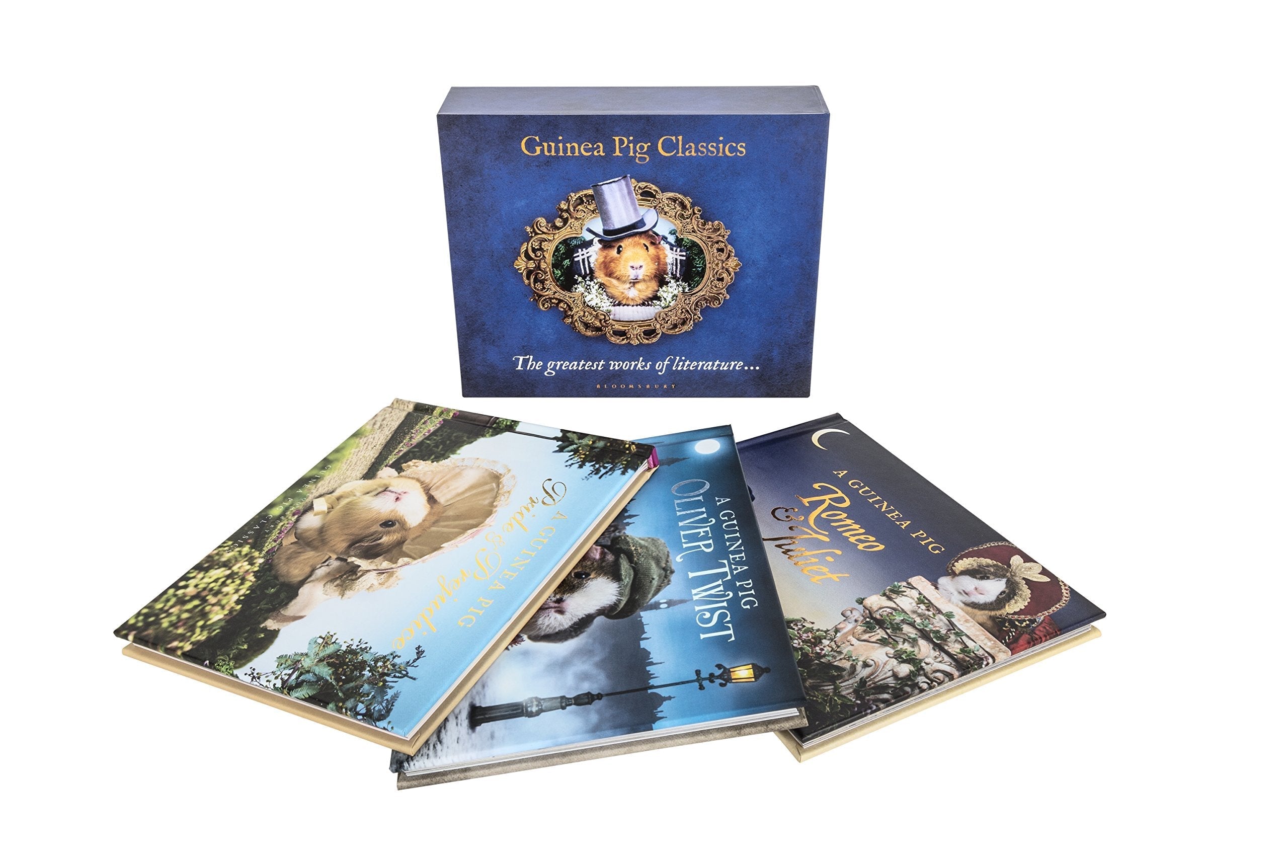 The Guinea Pig Classics Box Set (Pride and Prejudice) (Oliver Twist) (Romeo and Juliet) Hardcover (Limited Quantity Available) Book A Book