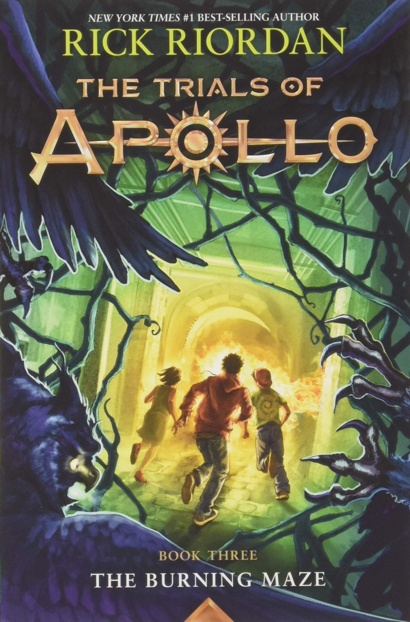 The Trials of Apollo - The Burning Maze by Rick Riordan Book A Book