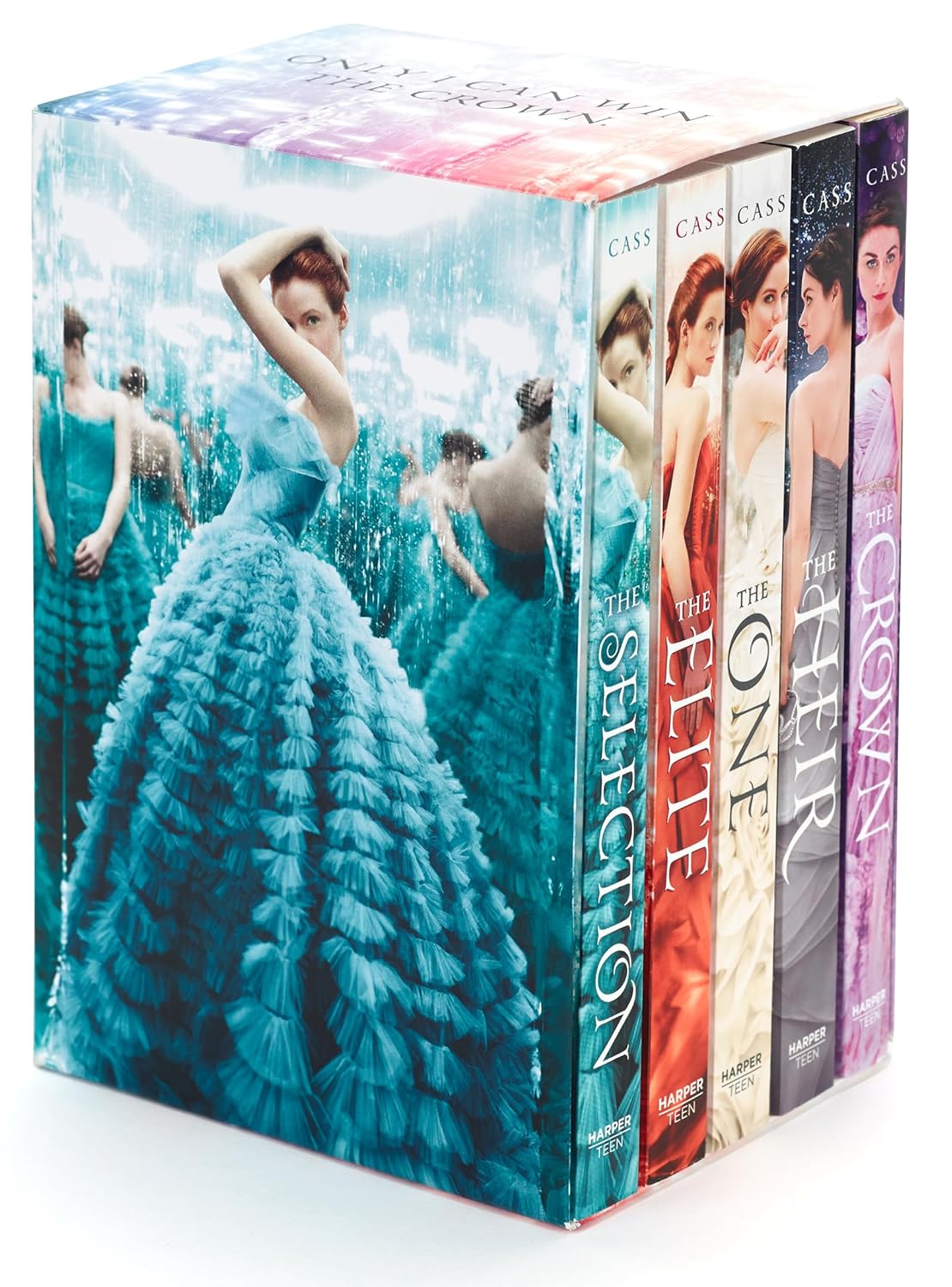 The Selection Series (Set of 5 Books with Box) by Kiera Cass (Original Limited Edition) Book A Book