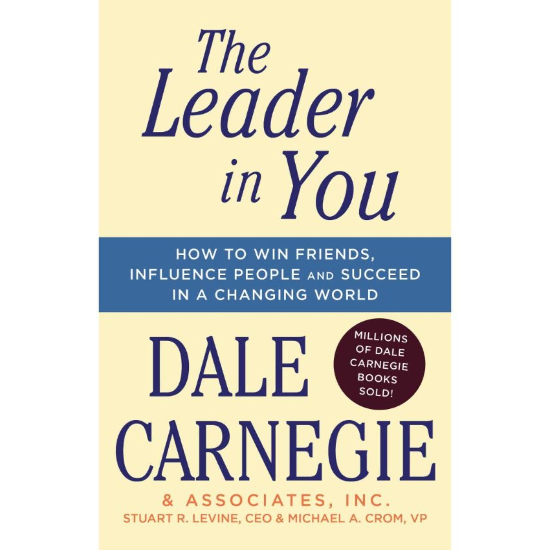 The Leader in You by Dale Carnegie Book A Book