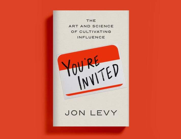 You're Invited by Jon Levy BOOK A BOOK
