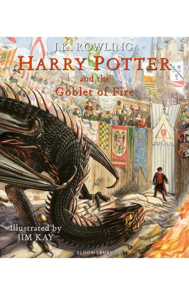 Harry Potter and the Goblet of Fire: Illustrated Edition (Harry Potter Illustrated Edtn) Booklify