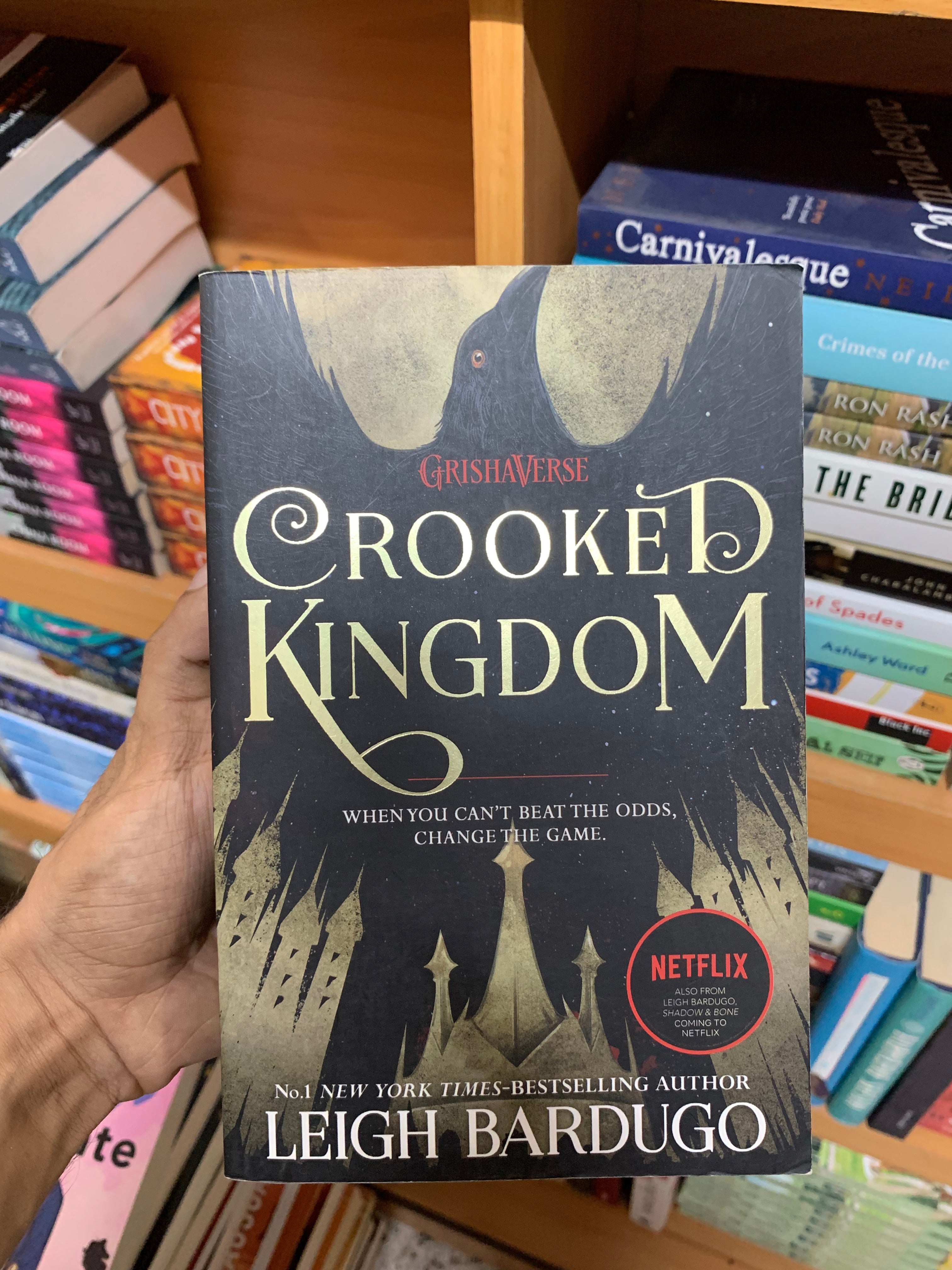 Crooked Kingdom by Leigh Bardugo (Original Imported Edition) Book A Book