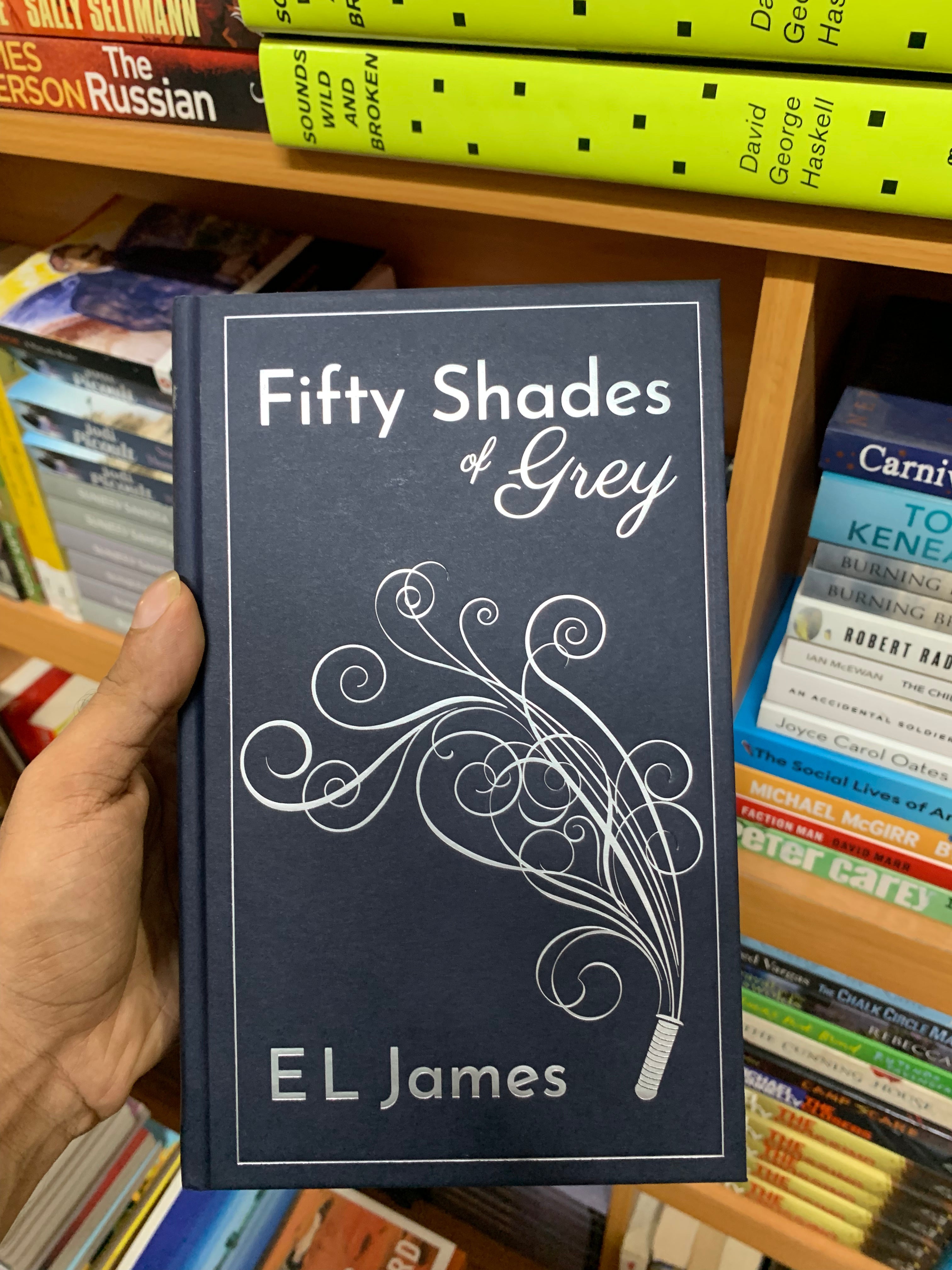 Fifty Shades of Grey - Book 1 by E. L. James Hardcover (Original Imported Edition) Booklify