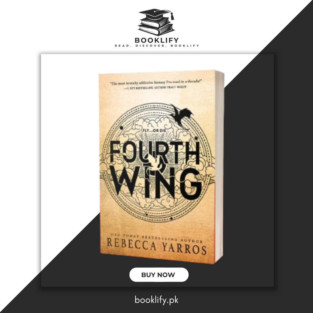 Fourth Wing by Rebecca Yarros (Original Imported Edition) Book A Book