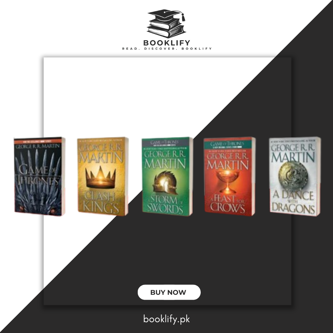 Game of Thrones Series (A Song of Ice and Fire Series) (5 Books Set) by George R. R. Martin (Limited Edition) Booklify