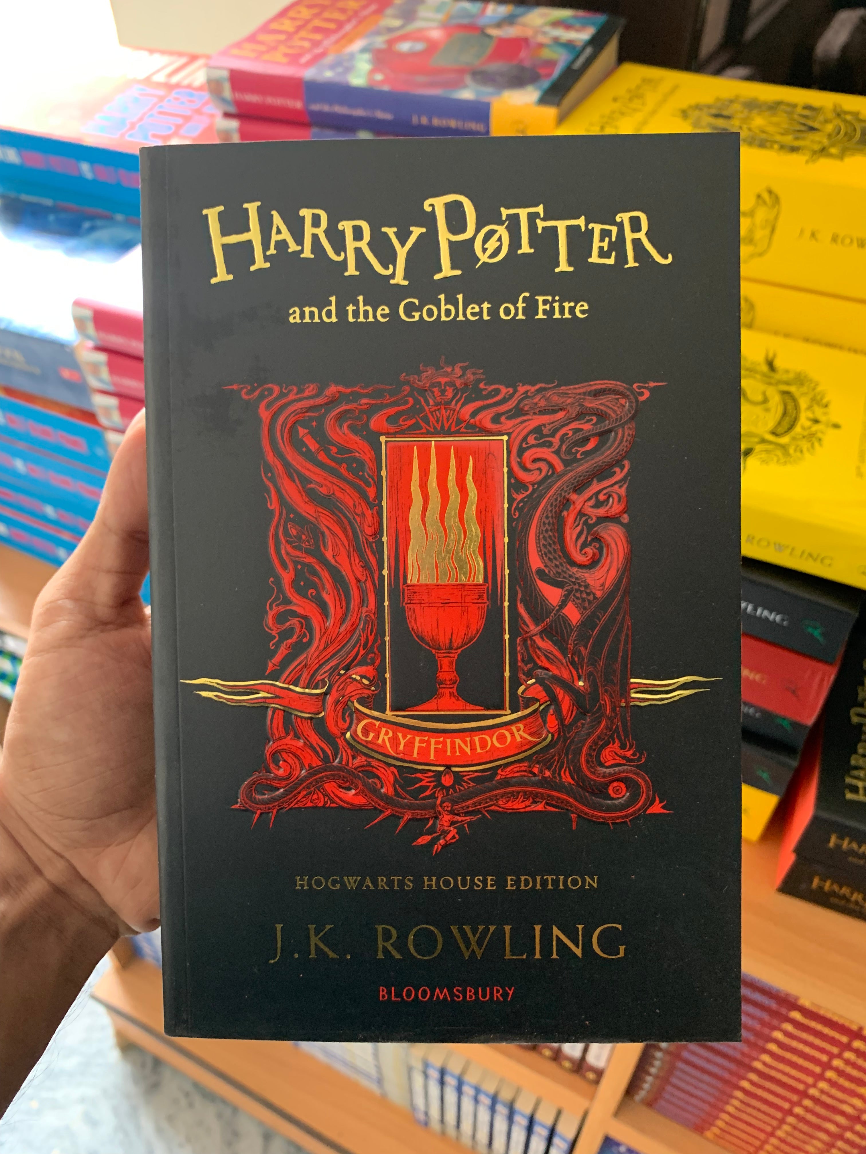 Harry Potter and The Goblet of Fire - Gryffindor Edition (Original Imported Edition) Booklify