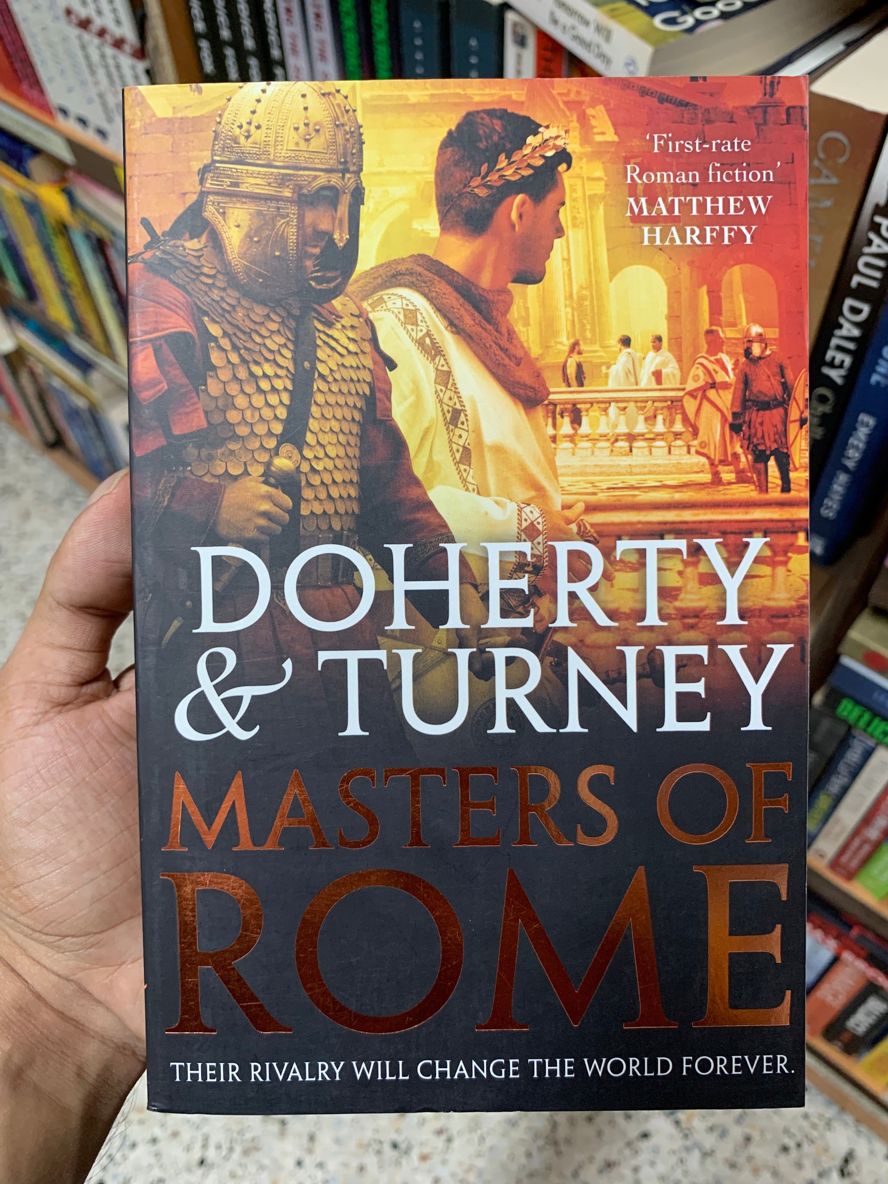 Masters of Rome (Rise of Emperors, #2) by Simon Turney Booklify