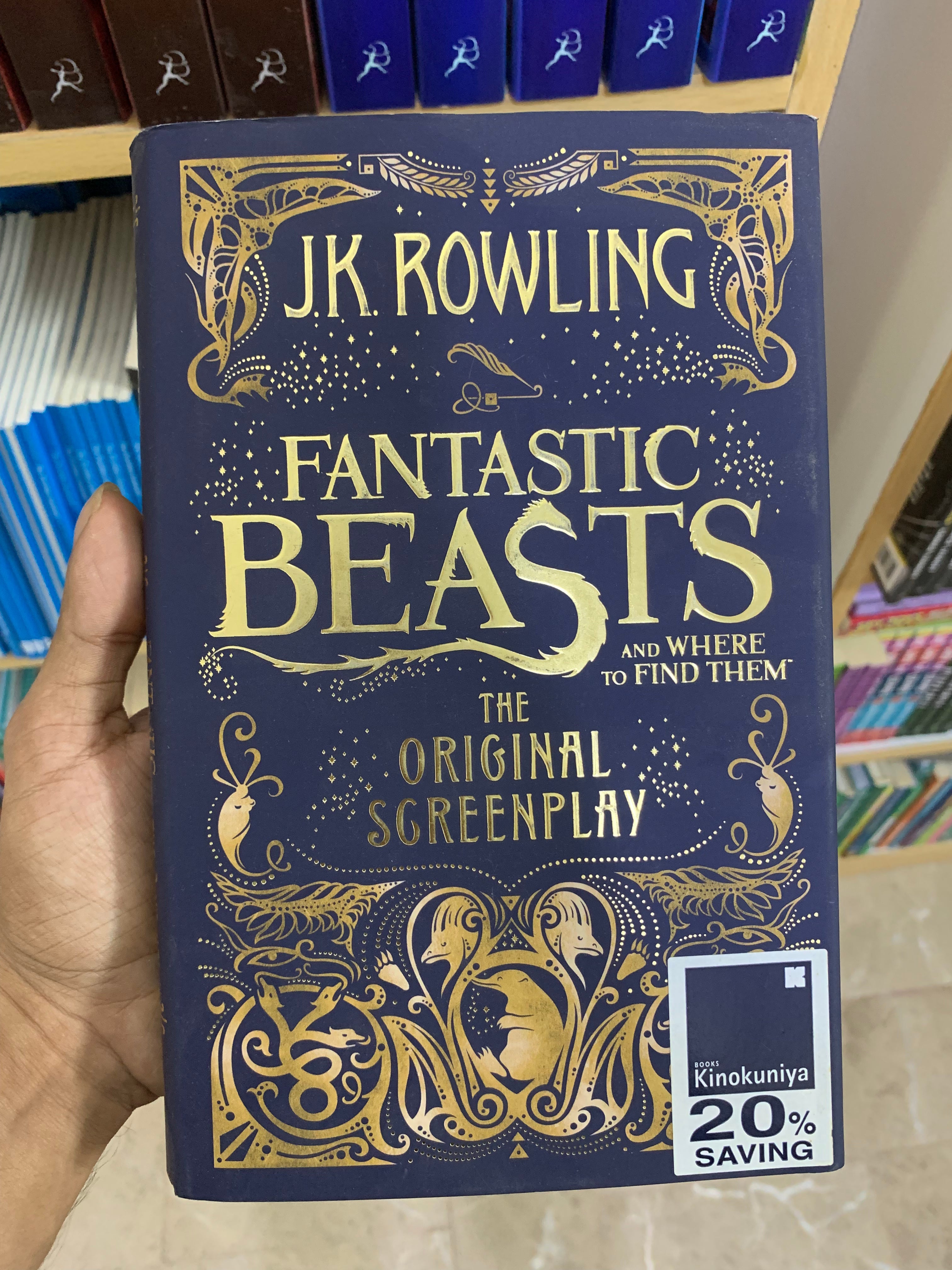 Fantastic Beasts and Where to Find Them: The Original Screenplay (Harry Potter) Hardcover Booklify