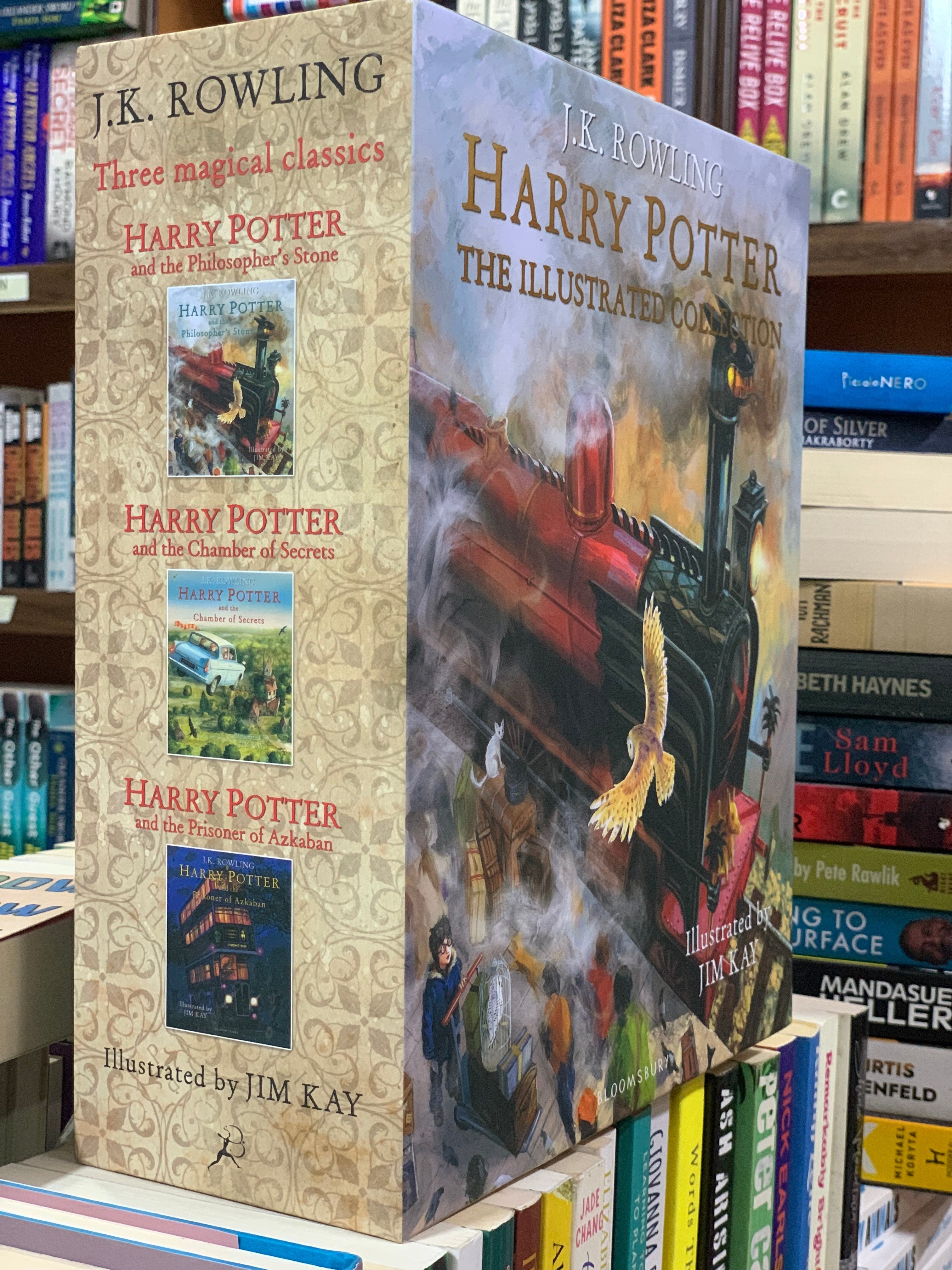 Harry Potter: The Illustrated Collection Hardcover – Illustrated (Original Imported Edition) Booklify