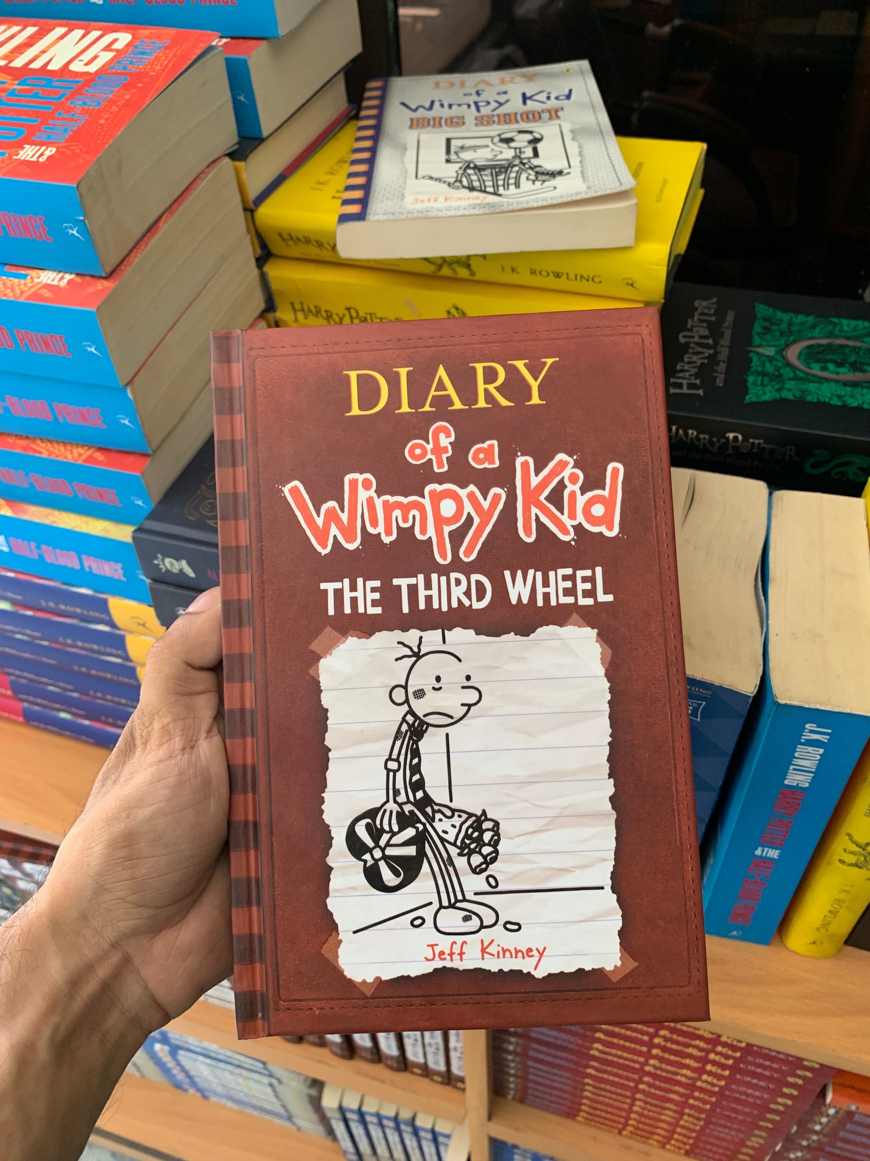 Diary of a Wimpy Kid The Third Wheel (Hardcover) (Original Imported Edition) Booklify