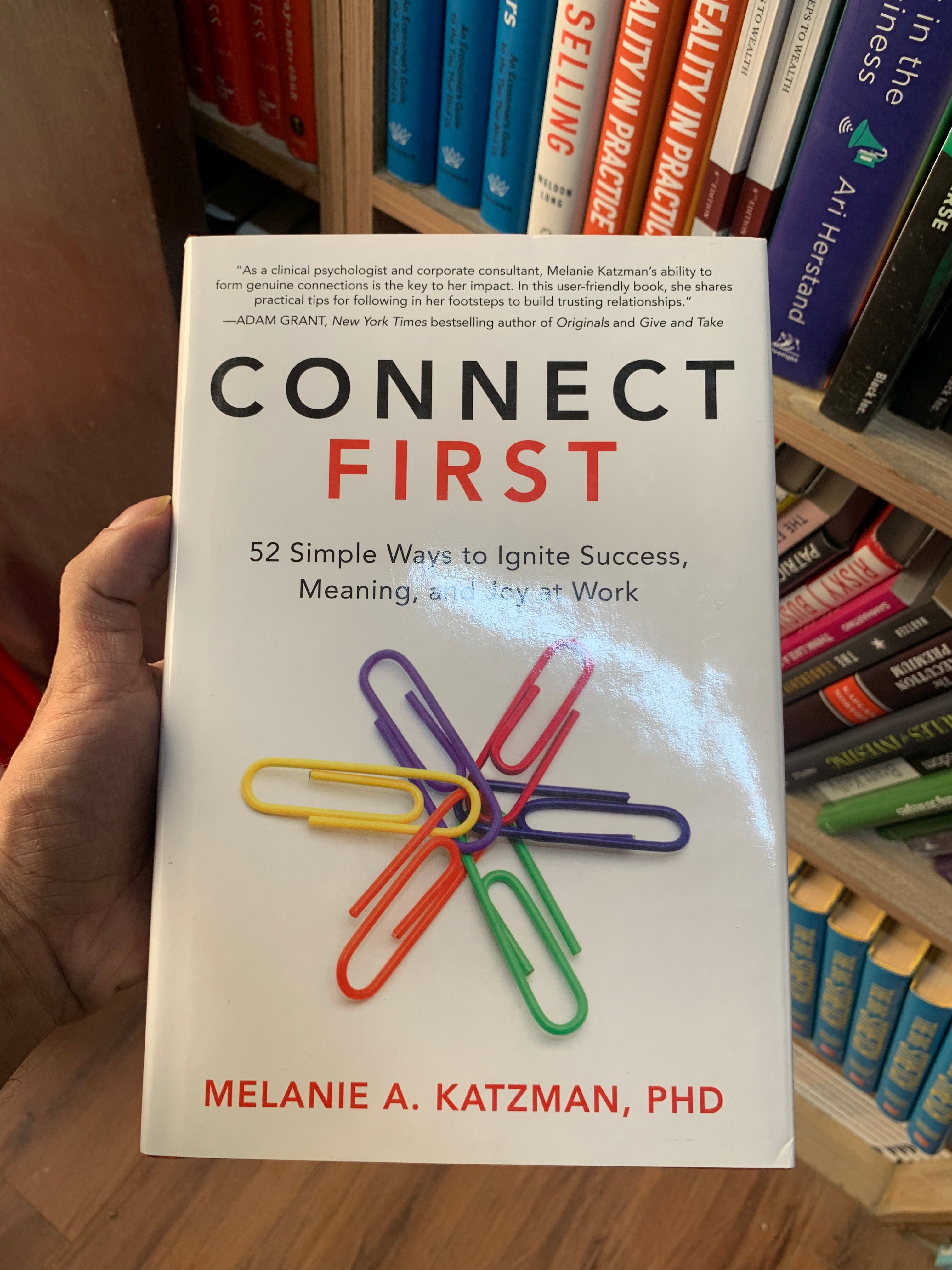 Connect First by Melanie A. Katzman